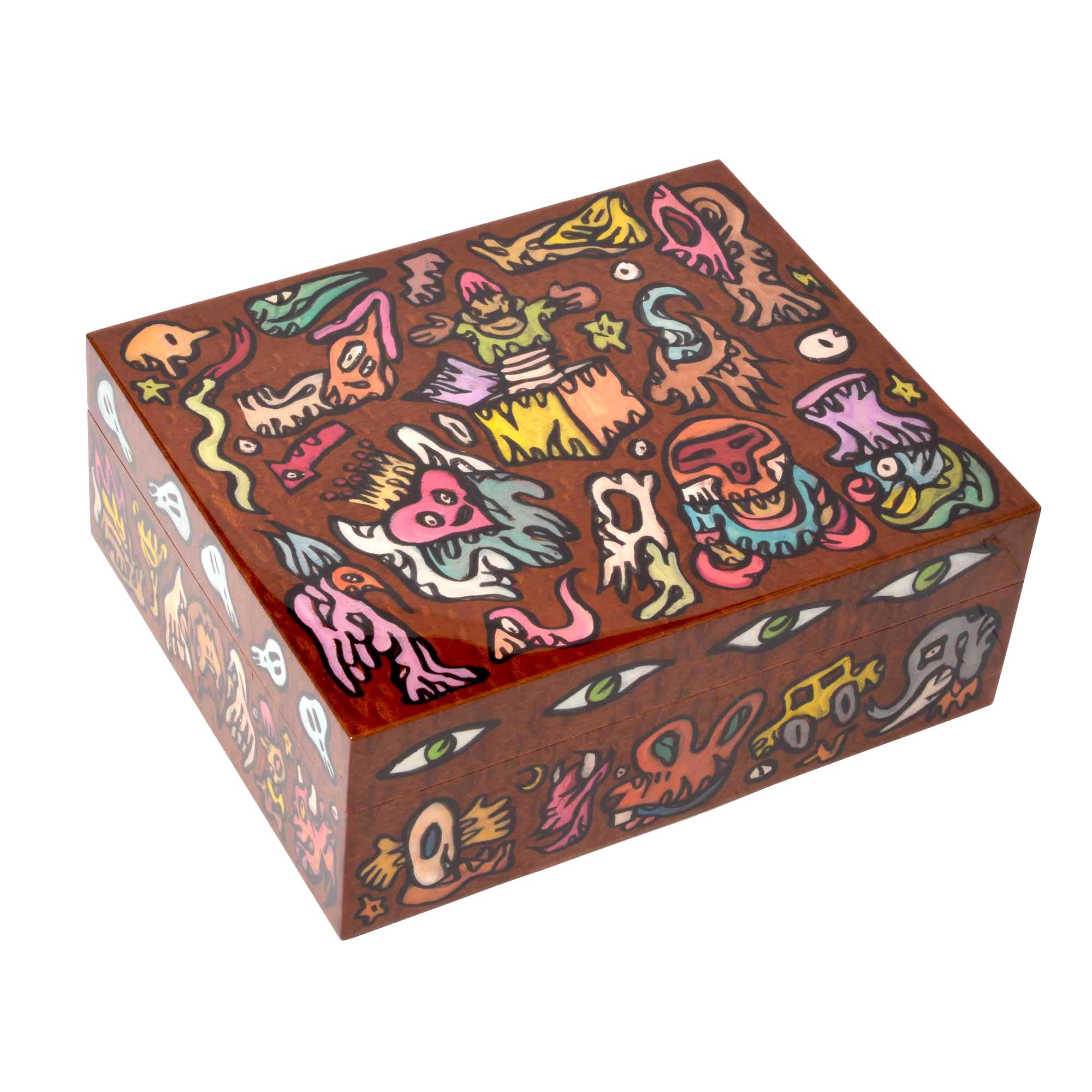 Joker" 75-cigar box set by artist Fabien Verschaere