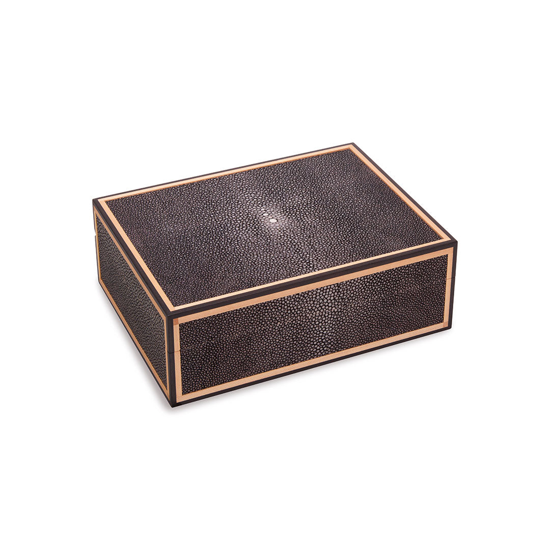 "Shagreen" - Box for 24 pairs of Cufflinks - Elie Bleu