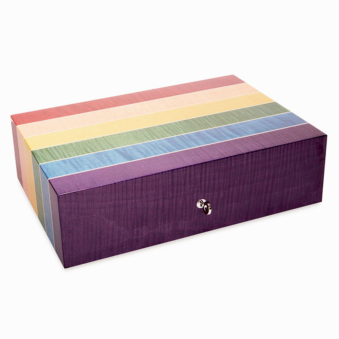 "Rainbow stripes - 110 Cigars - Elie Bleu