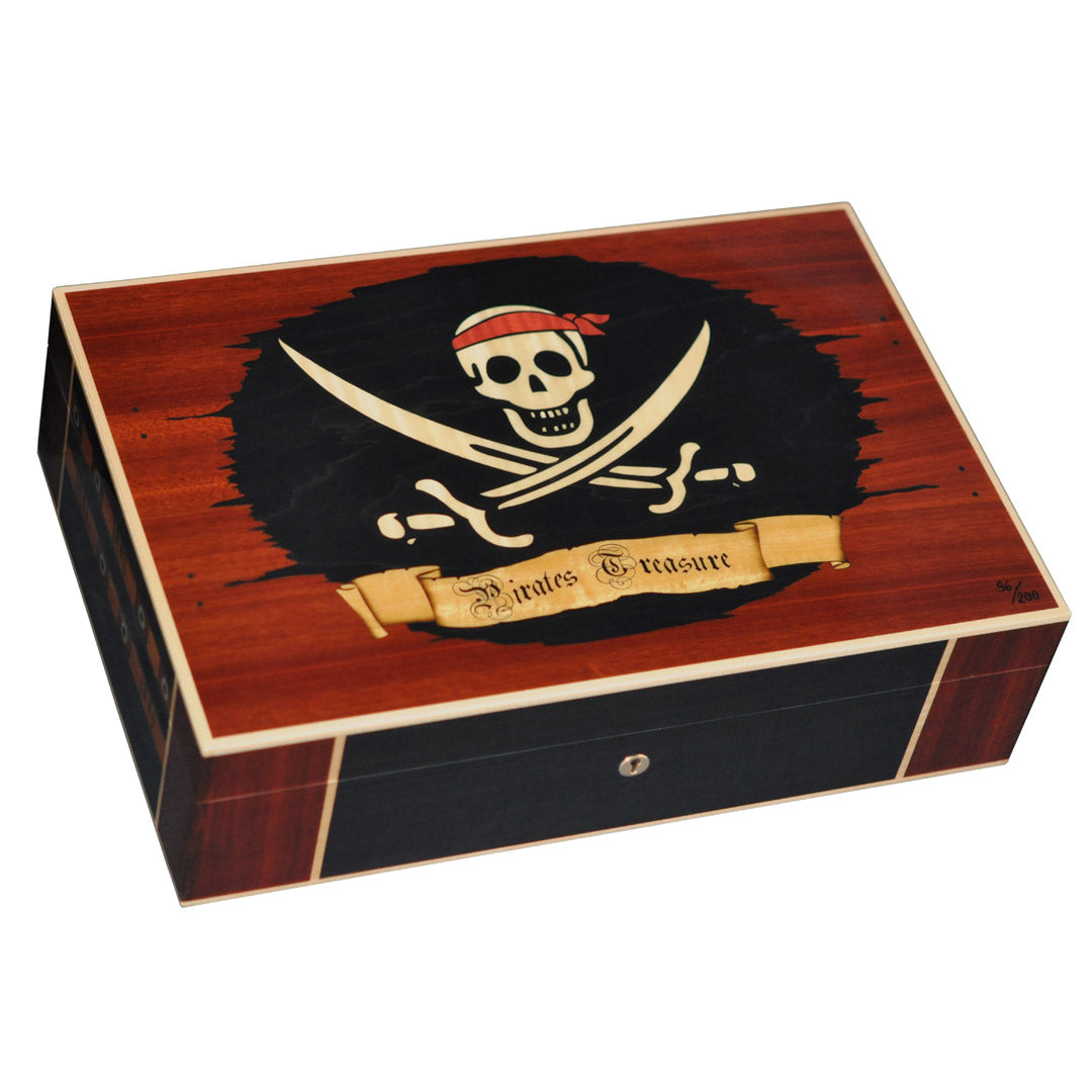 "Pirate" - Box for 9 watches and jewelry