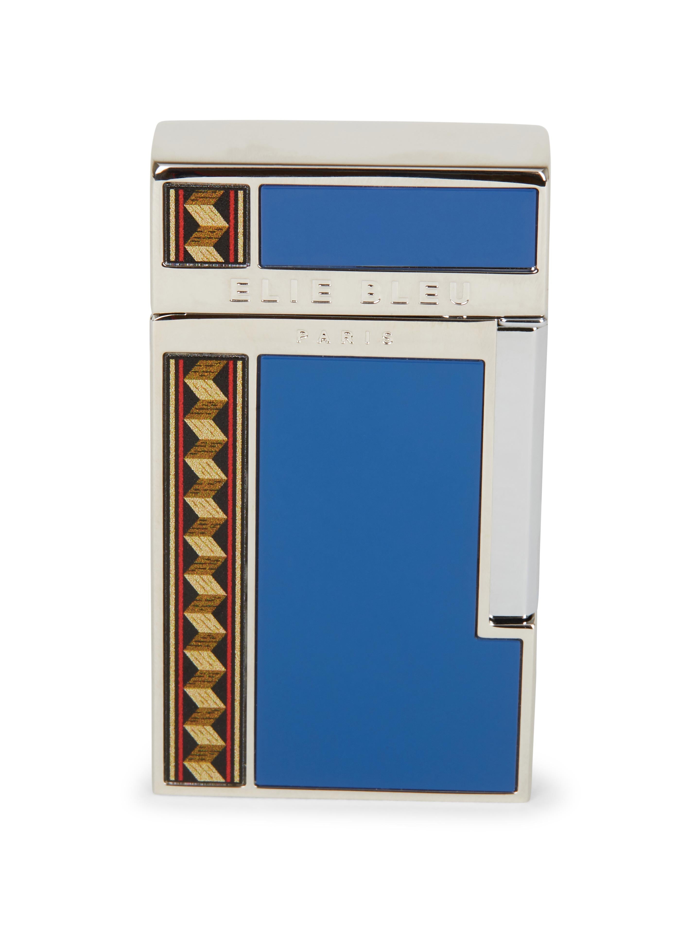 "Diamond Jetflame & Alba marquetry" - Pocket lighter