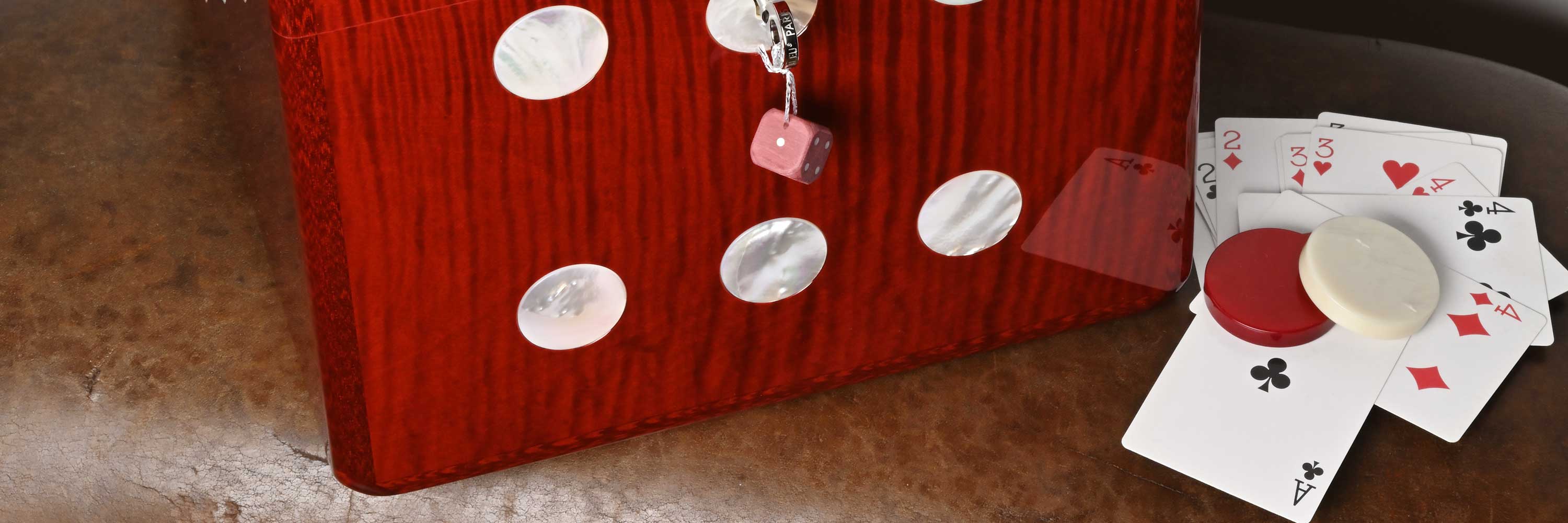 Wood box for card and token | Elie Bleu