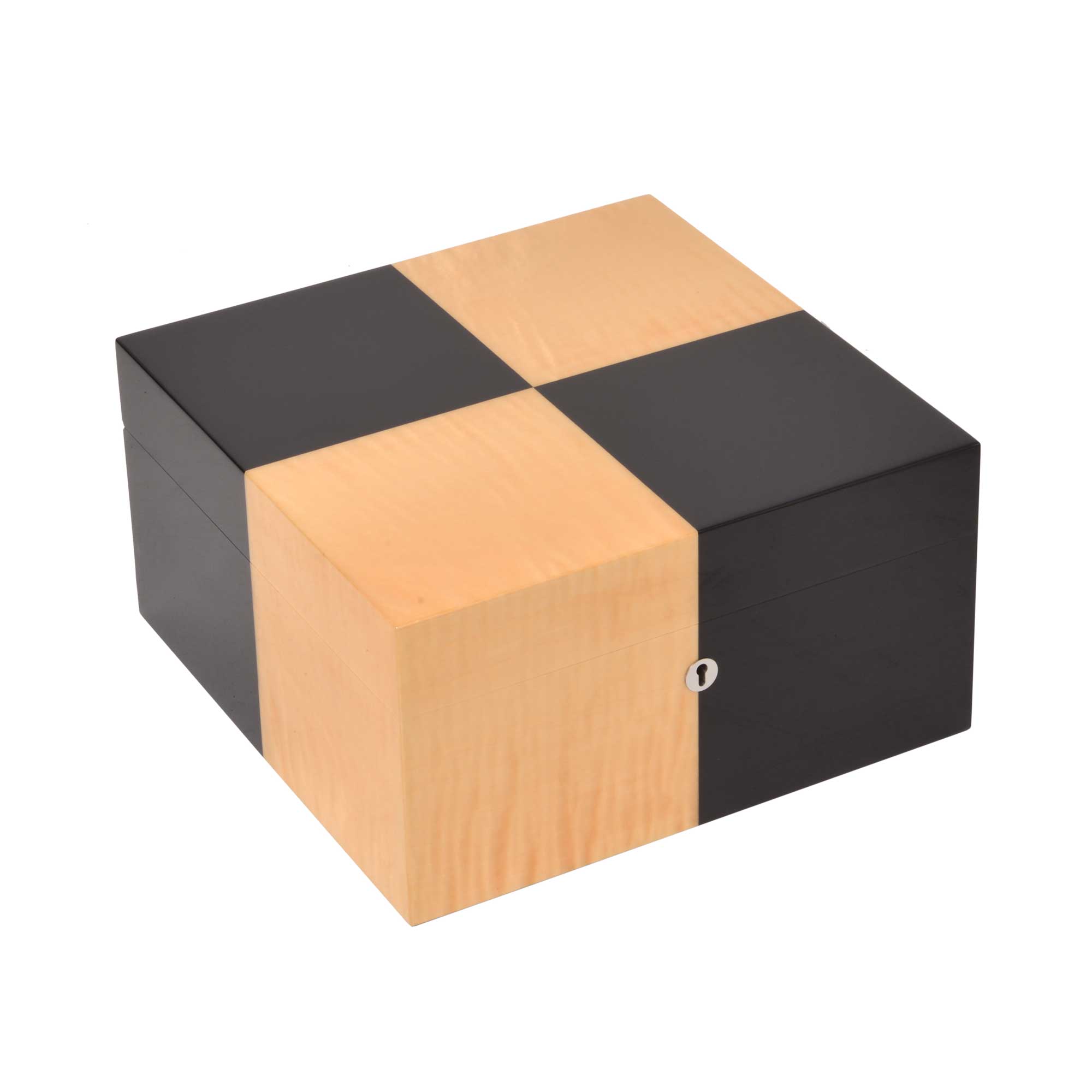 Two-tone - Square-sized jewelry box