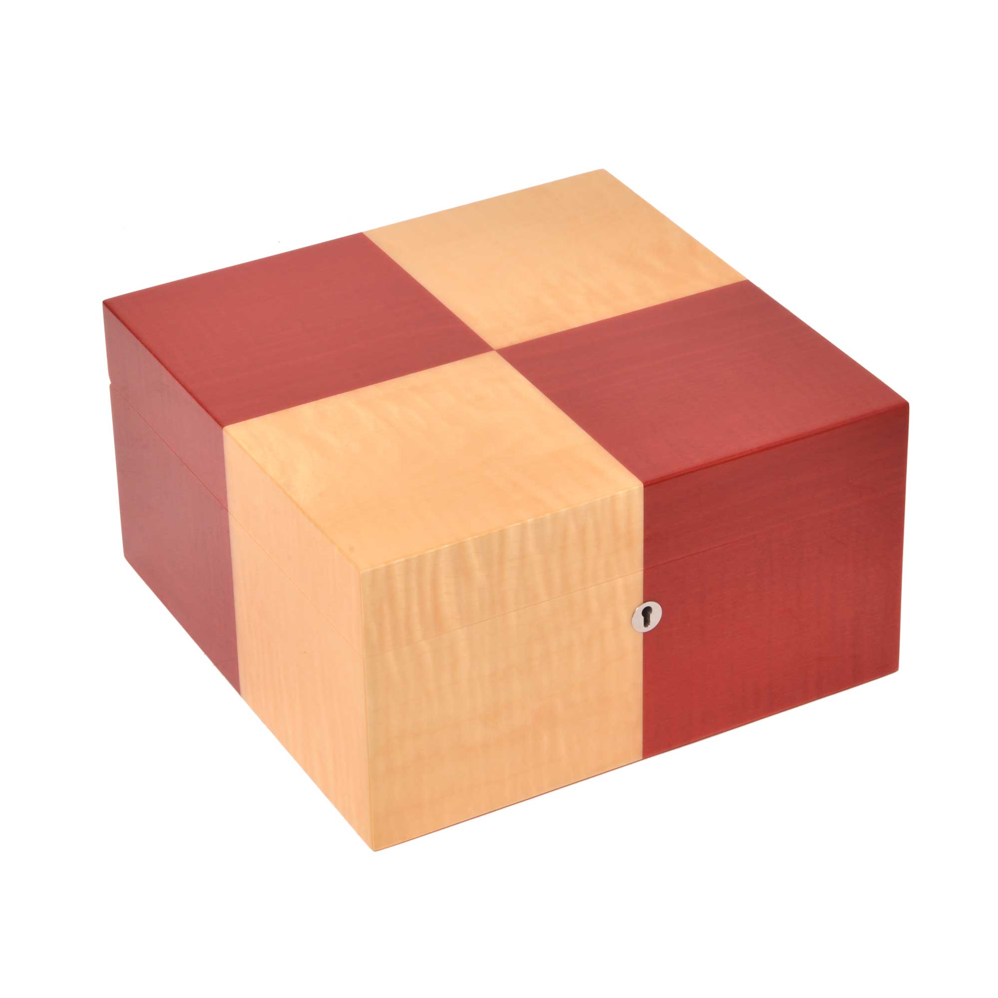 Two-tone - Square-sized jewelry box