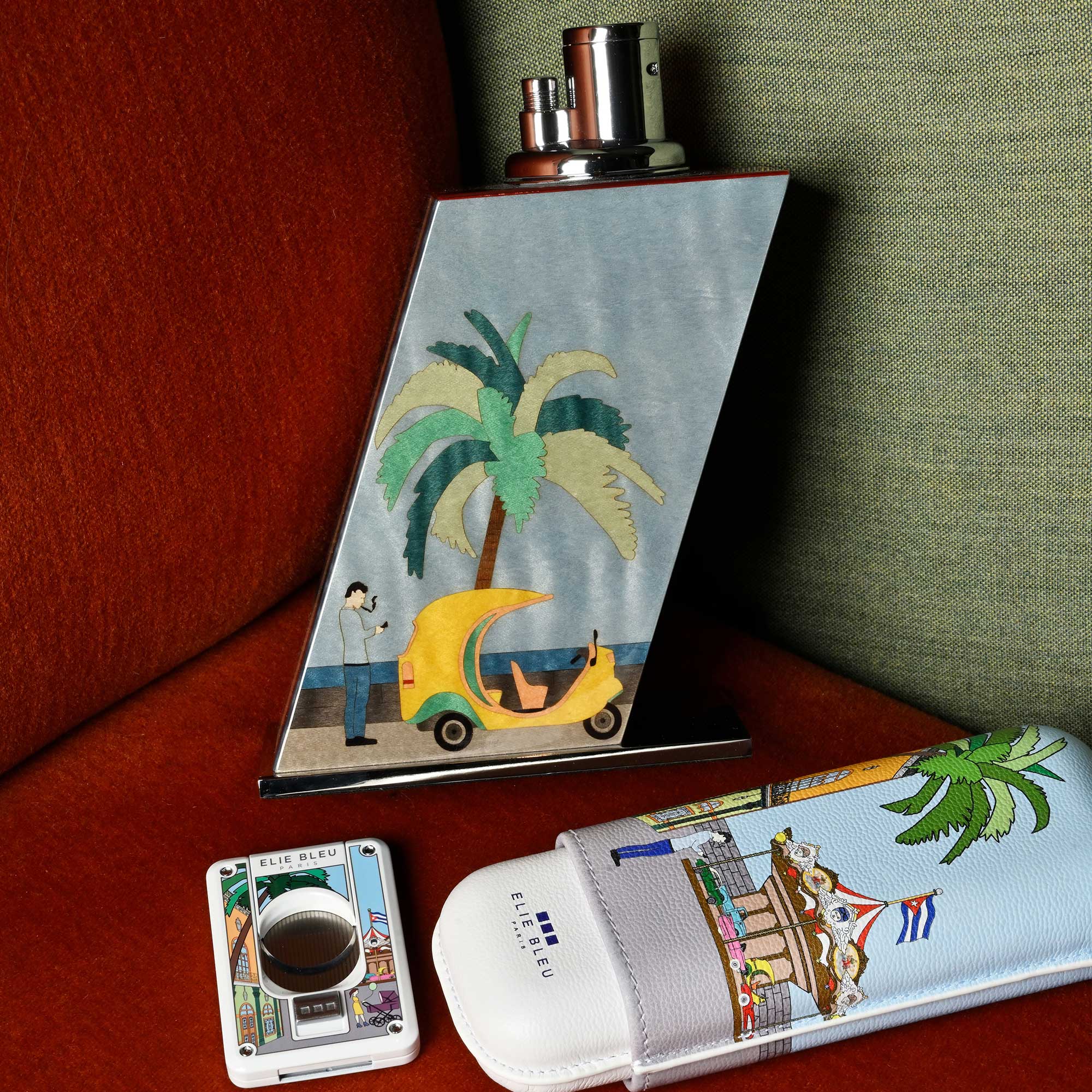 Luxury table lighter