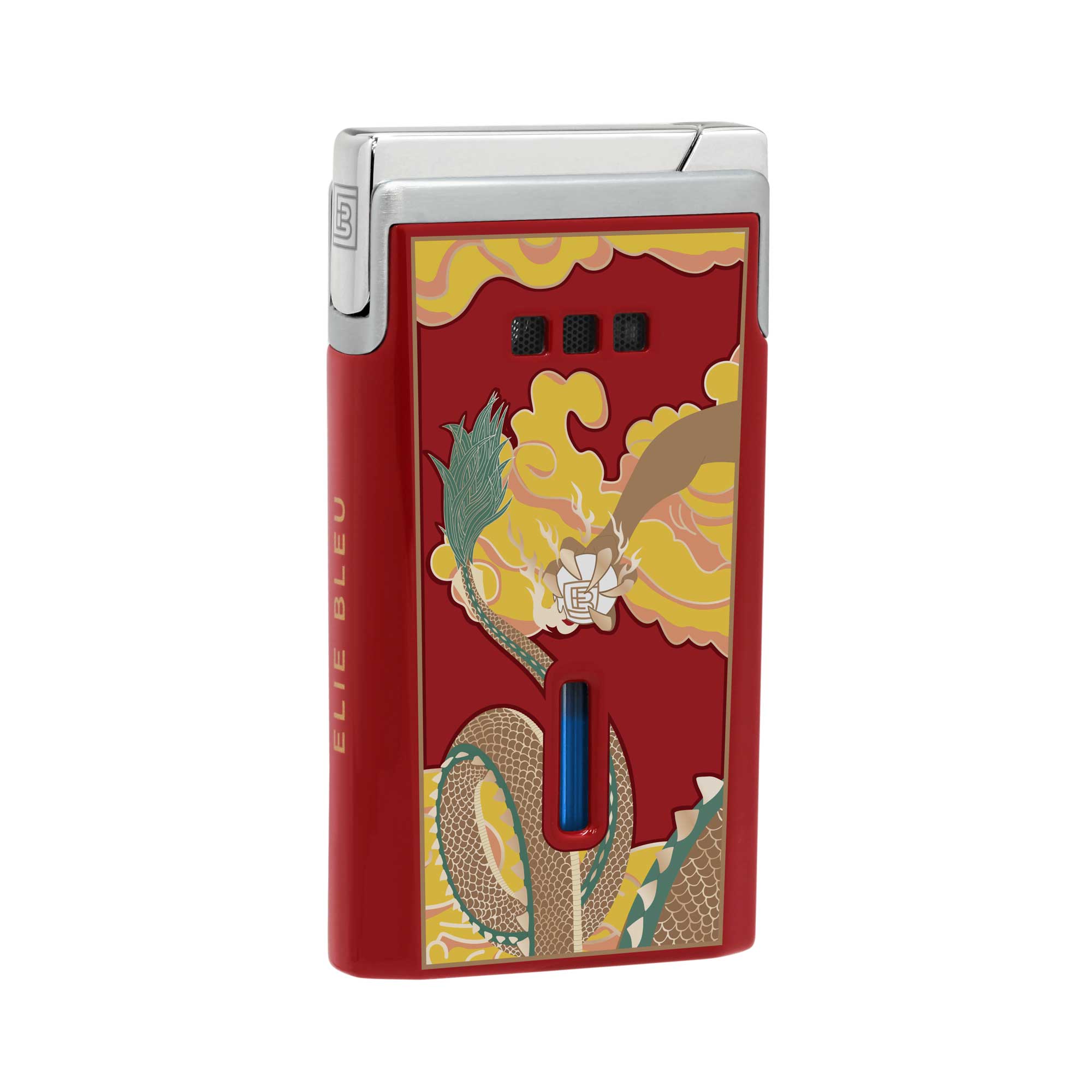 "J15" - Dragon lacquer pocket lighter