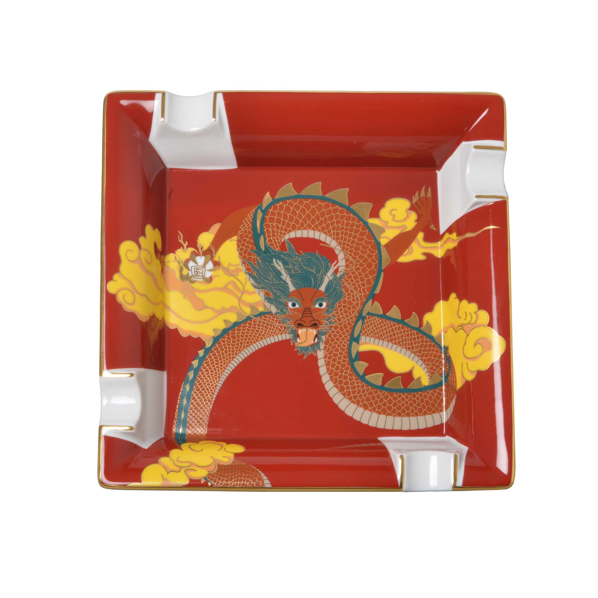 Large Porcelain Ashtray 