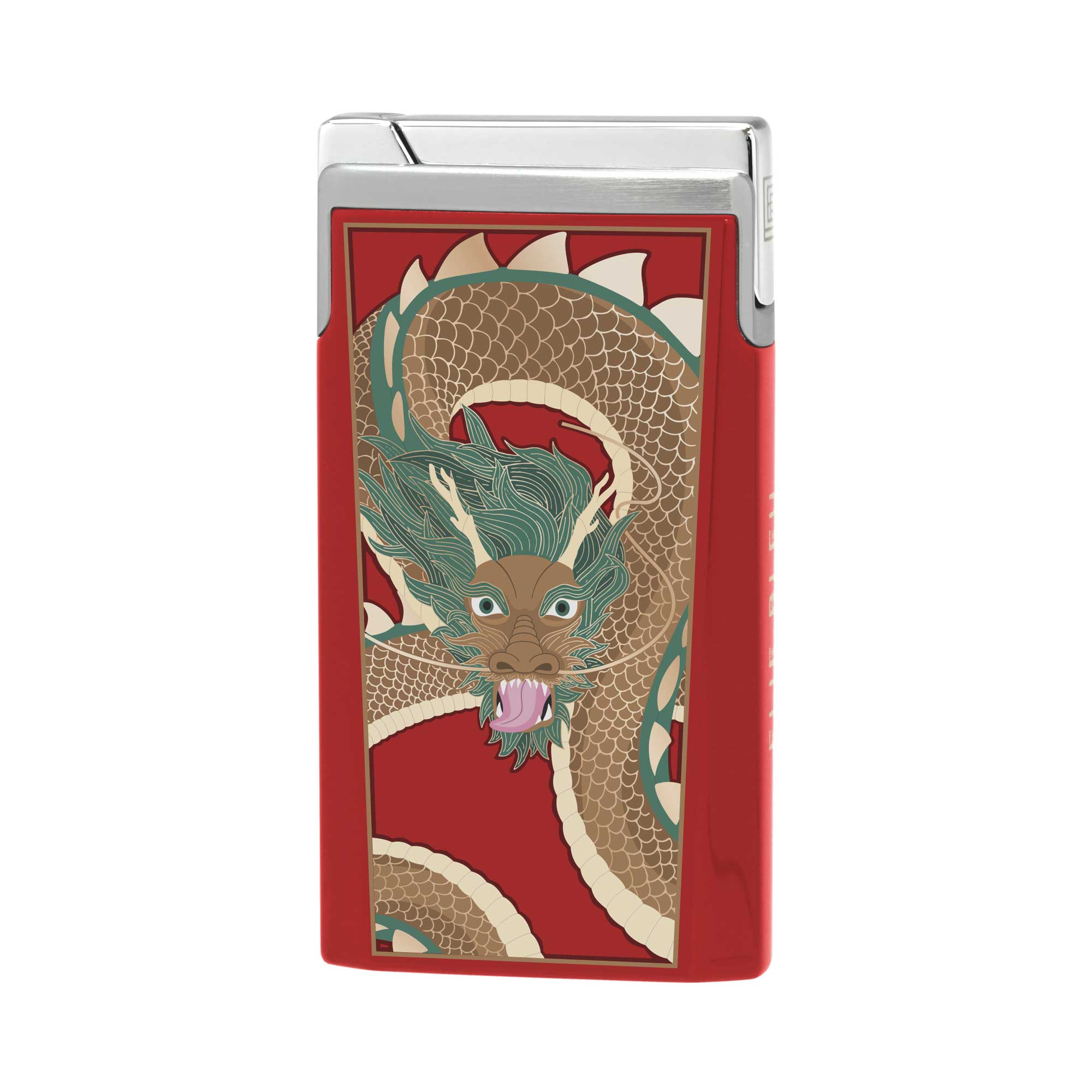 "J15" - Dragon lacquer pocket lighter