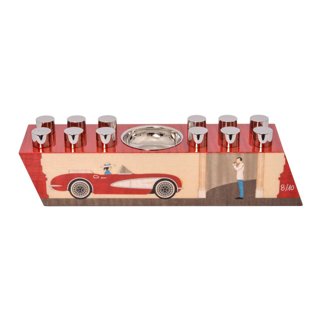 "Casa Cubana" - Cendrier Tête-à-Tête Rouge - Side serie