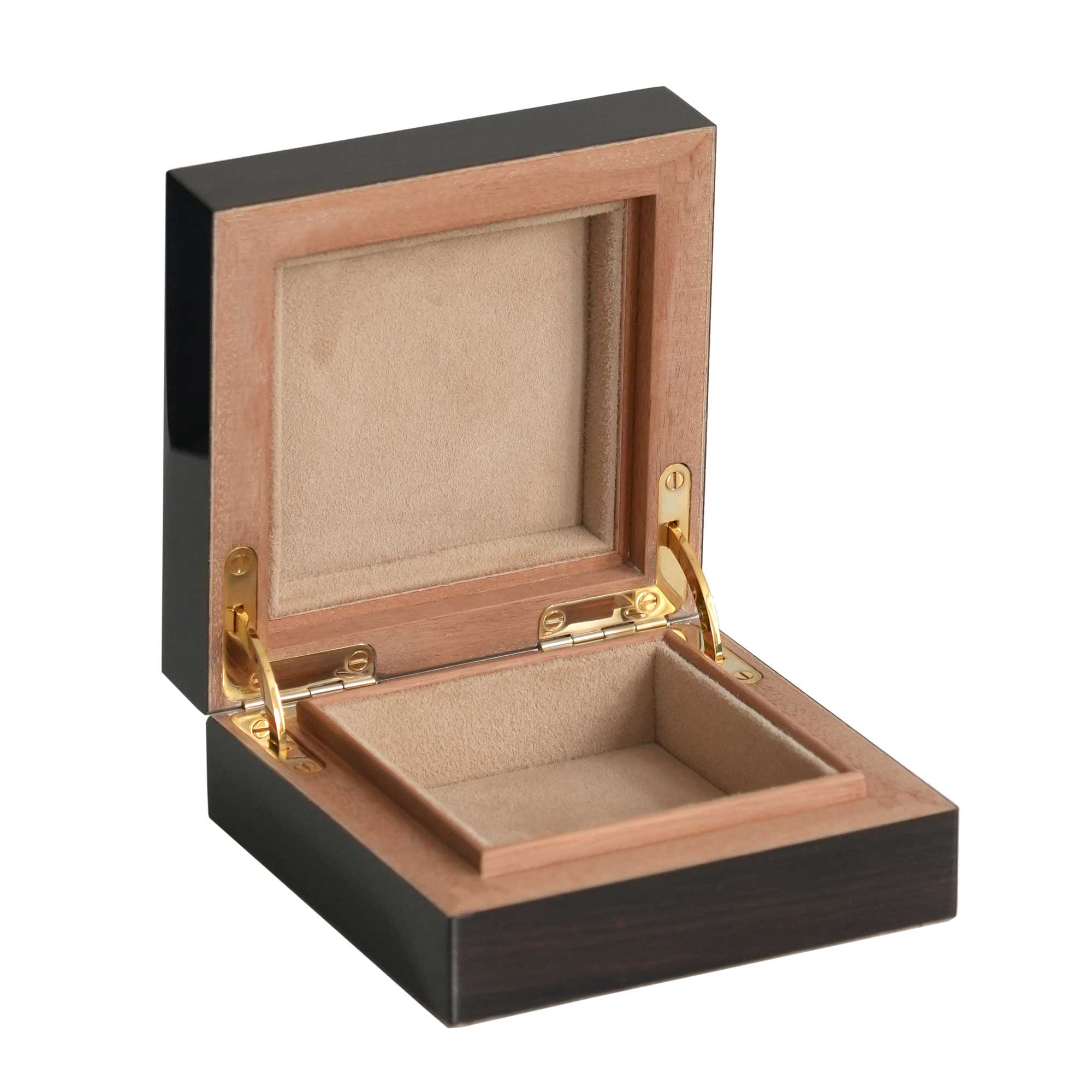 "Classique" - Petit coffret à bijoux - Ebène de Macassar