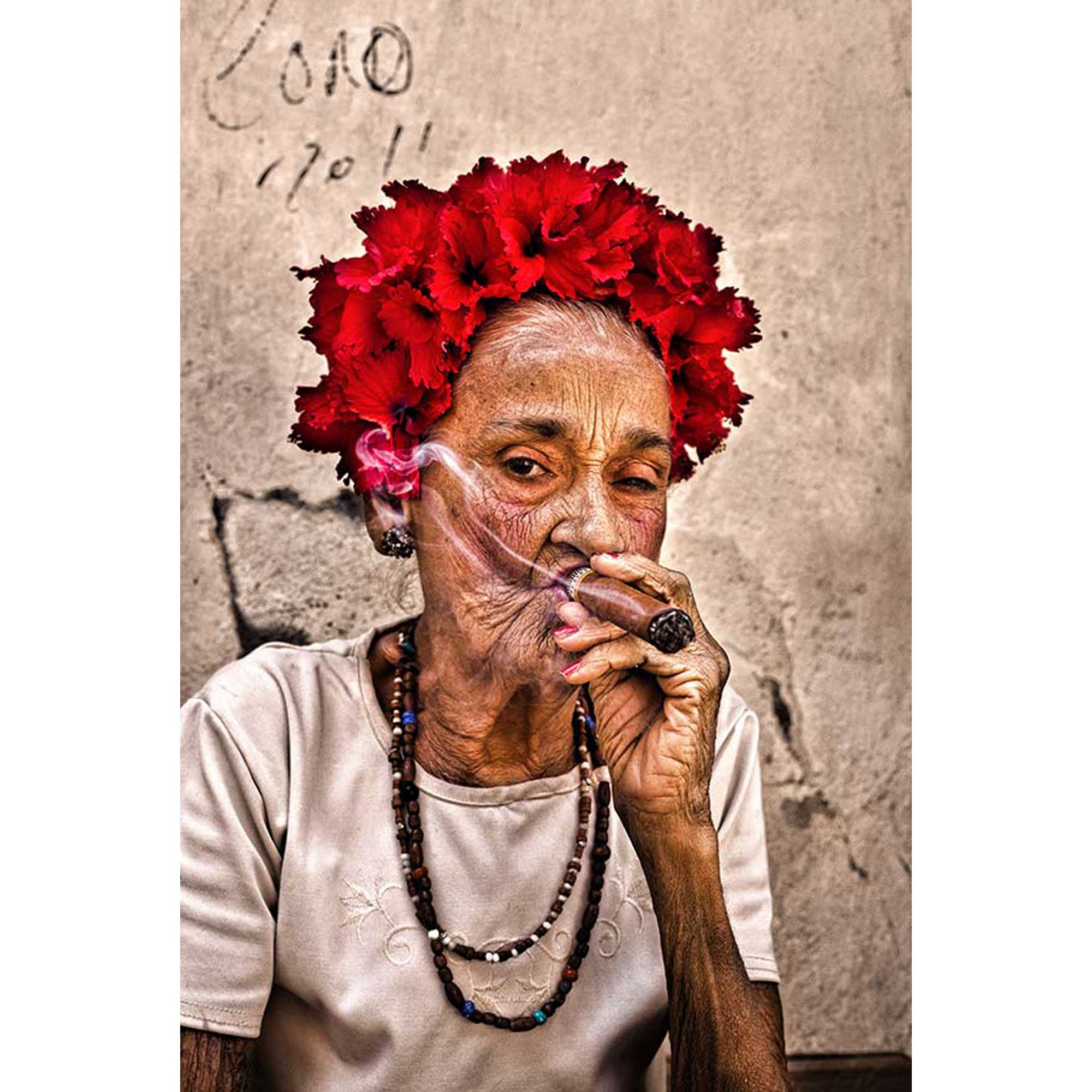 "Smoking Lady" - Elva - by Rehahn - Full set matching numbers