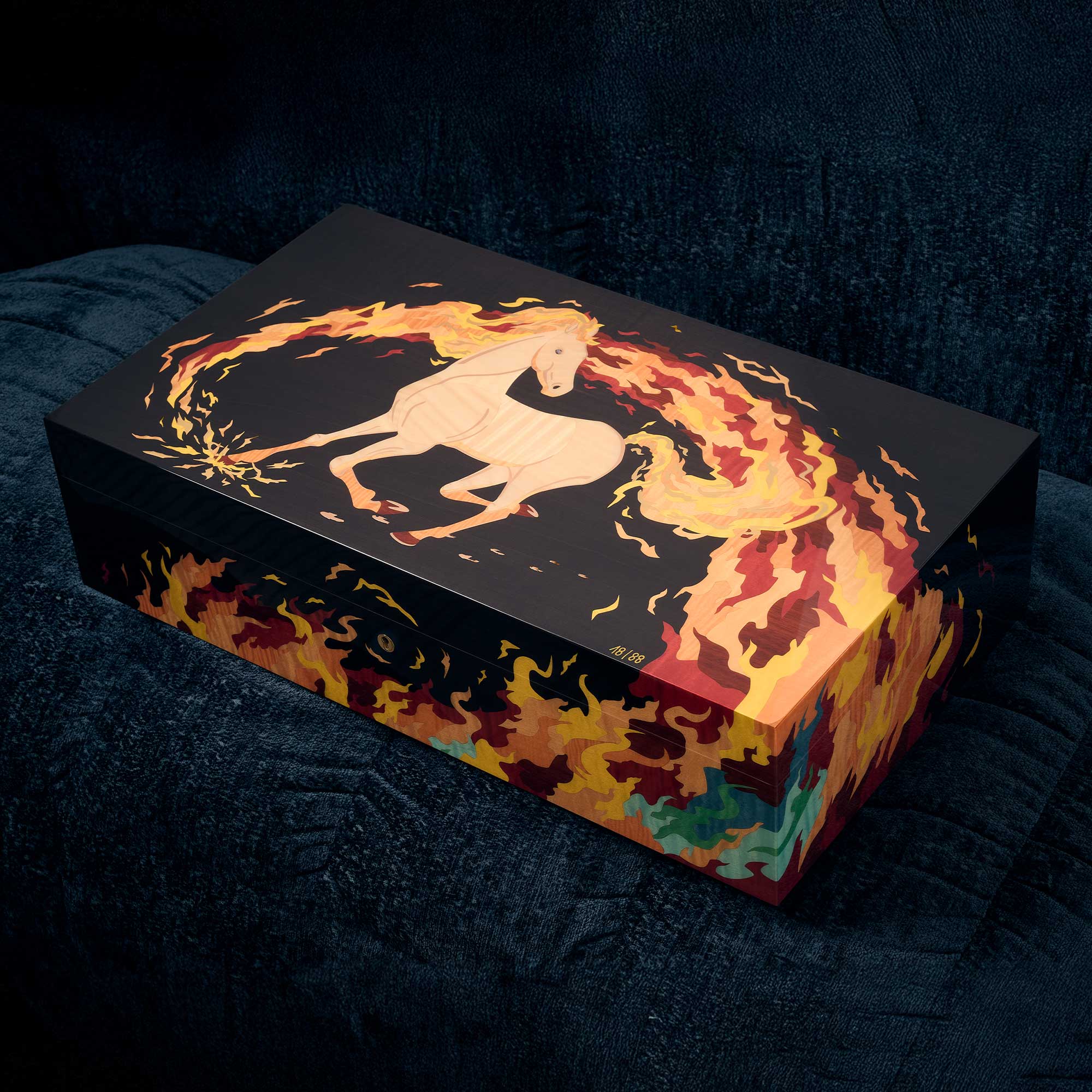 "Fire Horse" Cigar Box - 250 Cigars