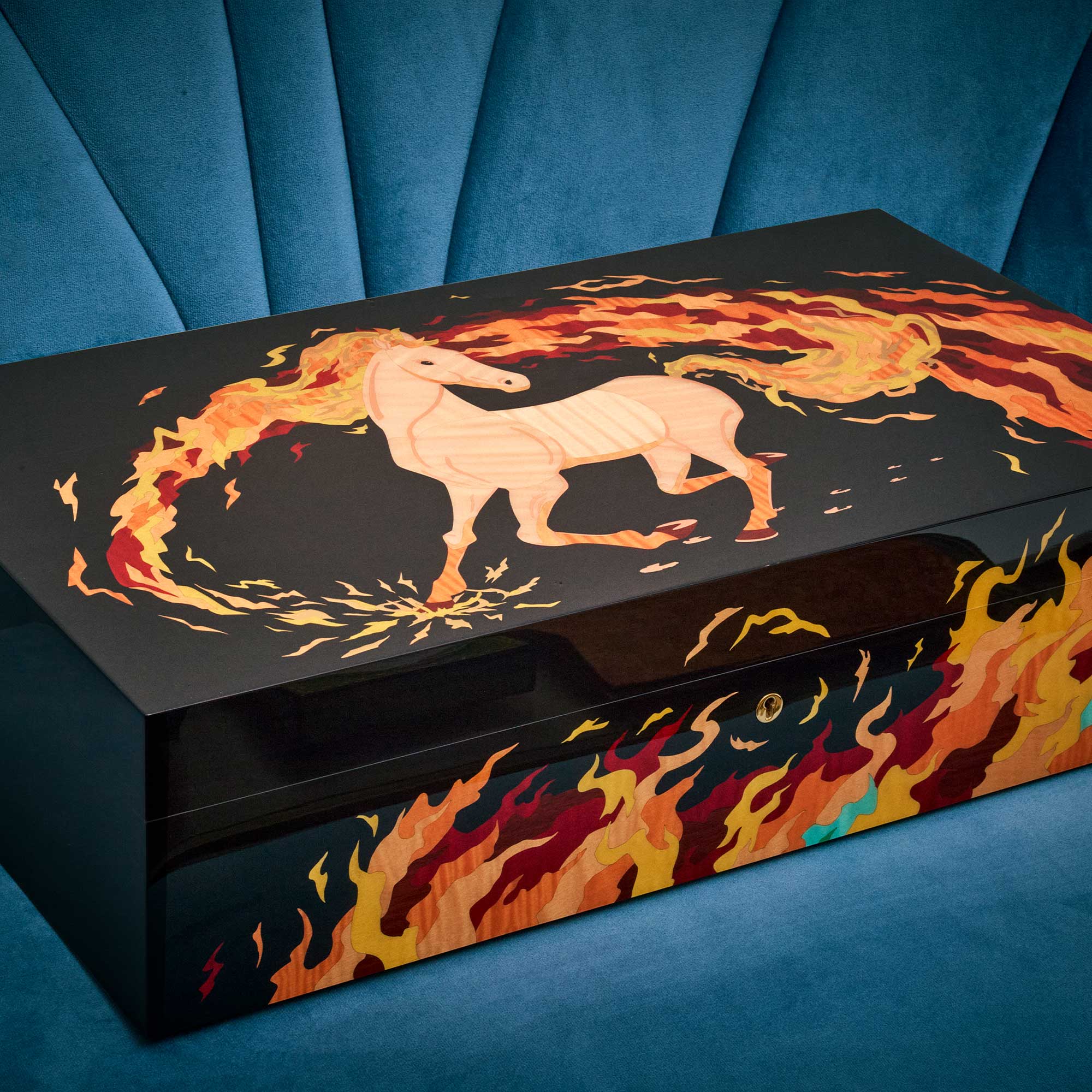 "Fire Horse" Cigar Box - 250 Cigars