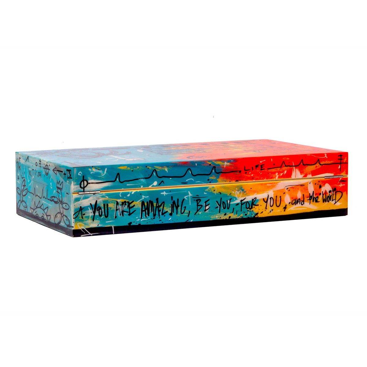 Coffret 110 cigares "Everything Is Connected" par l'artiste Kota