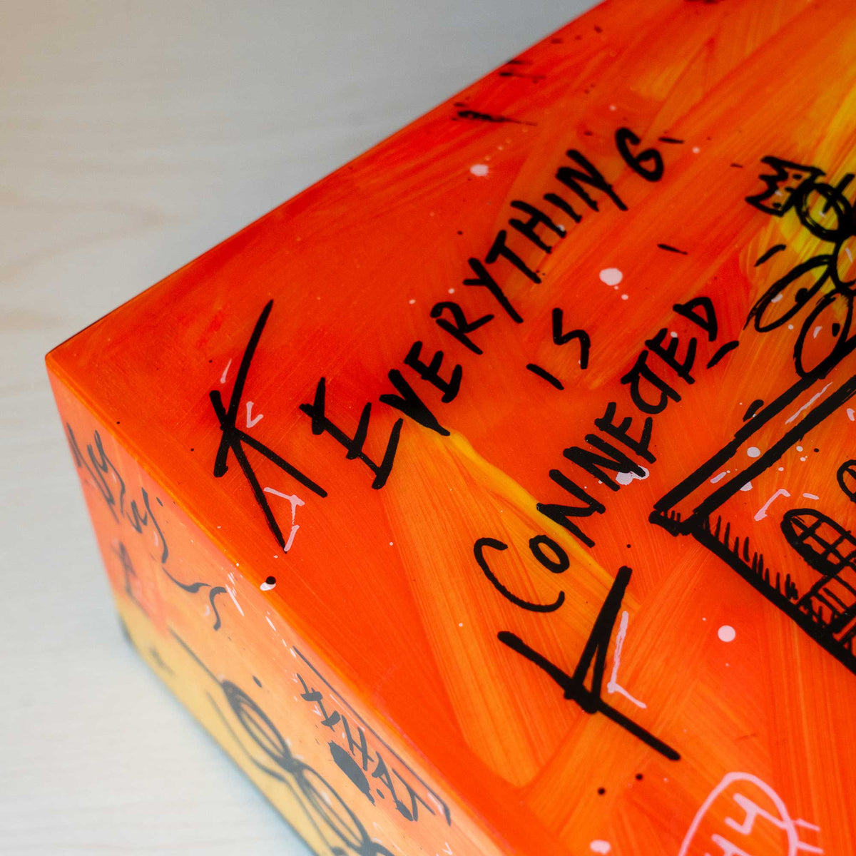 Coffret 110 cigares "Everything Is Connected" par l'artiste Kota