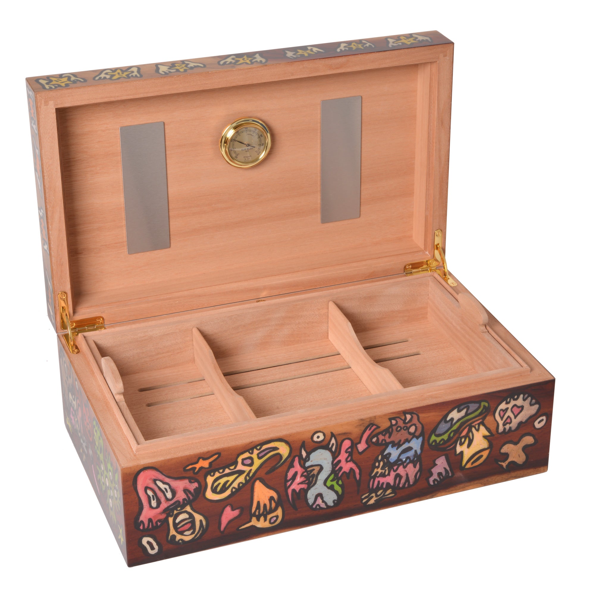 Coffret 120 cigares "Mushrooms" par l'artiste Fabien Verschaere