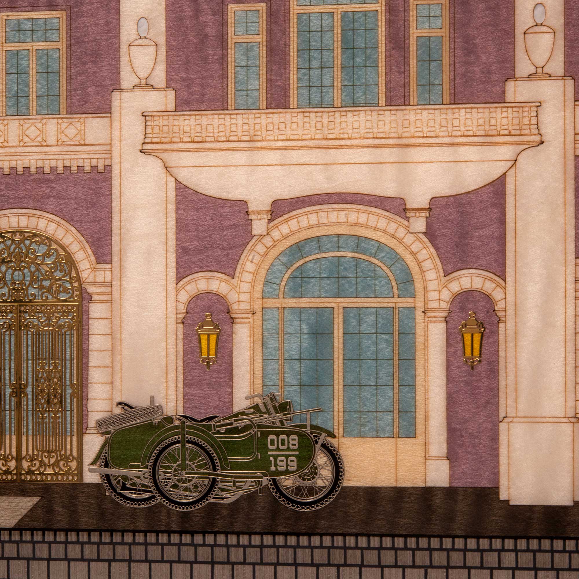 "Palacio de la Revolucion" - 110 cigares - Coffret à Cigares "Casa Cubana"