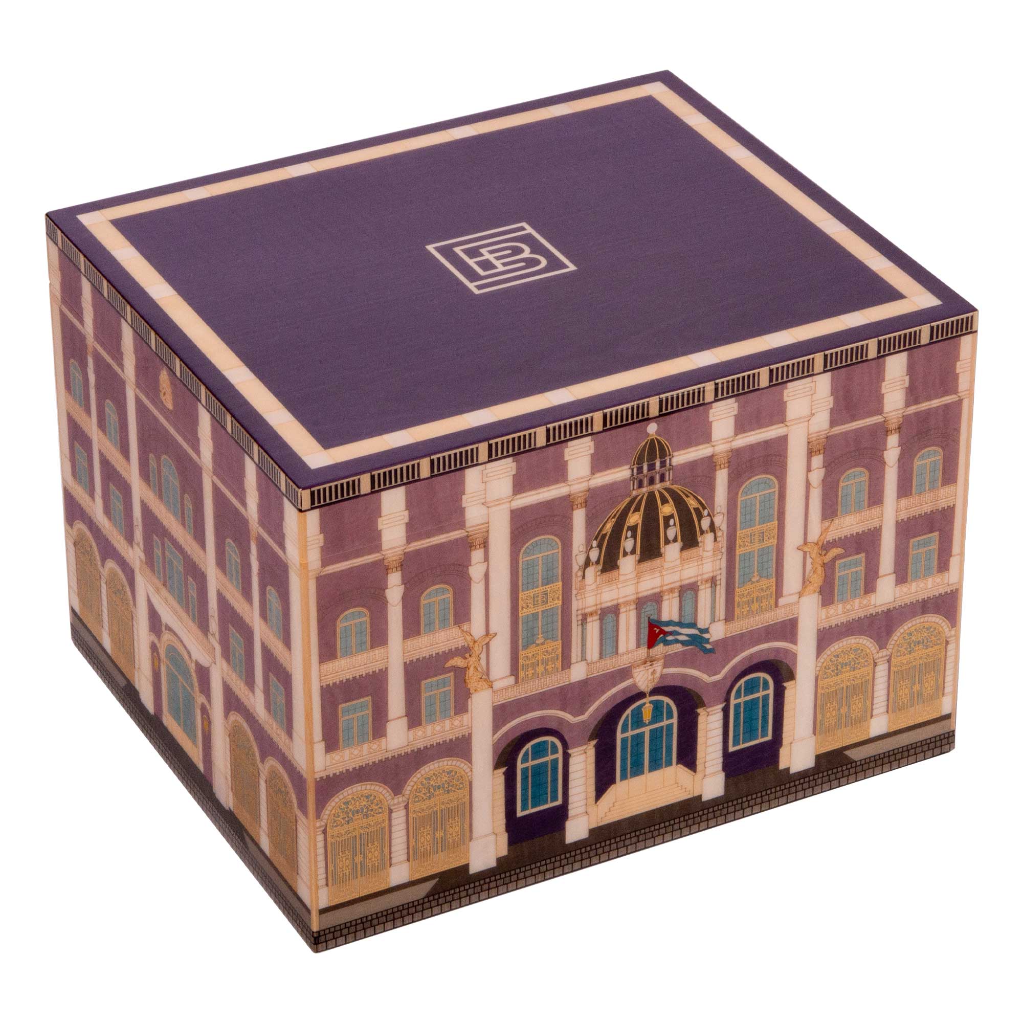 "Palacio de la Revolucion" - 110 cigares - Coffret à Cigares "Casa Cubana"