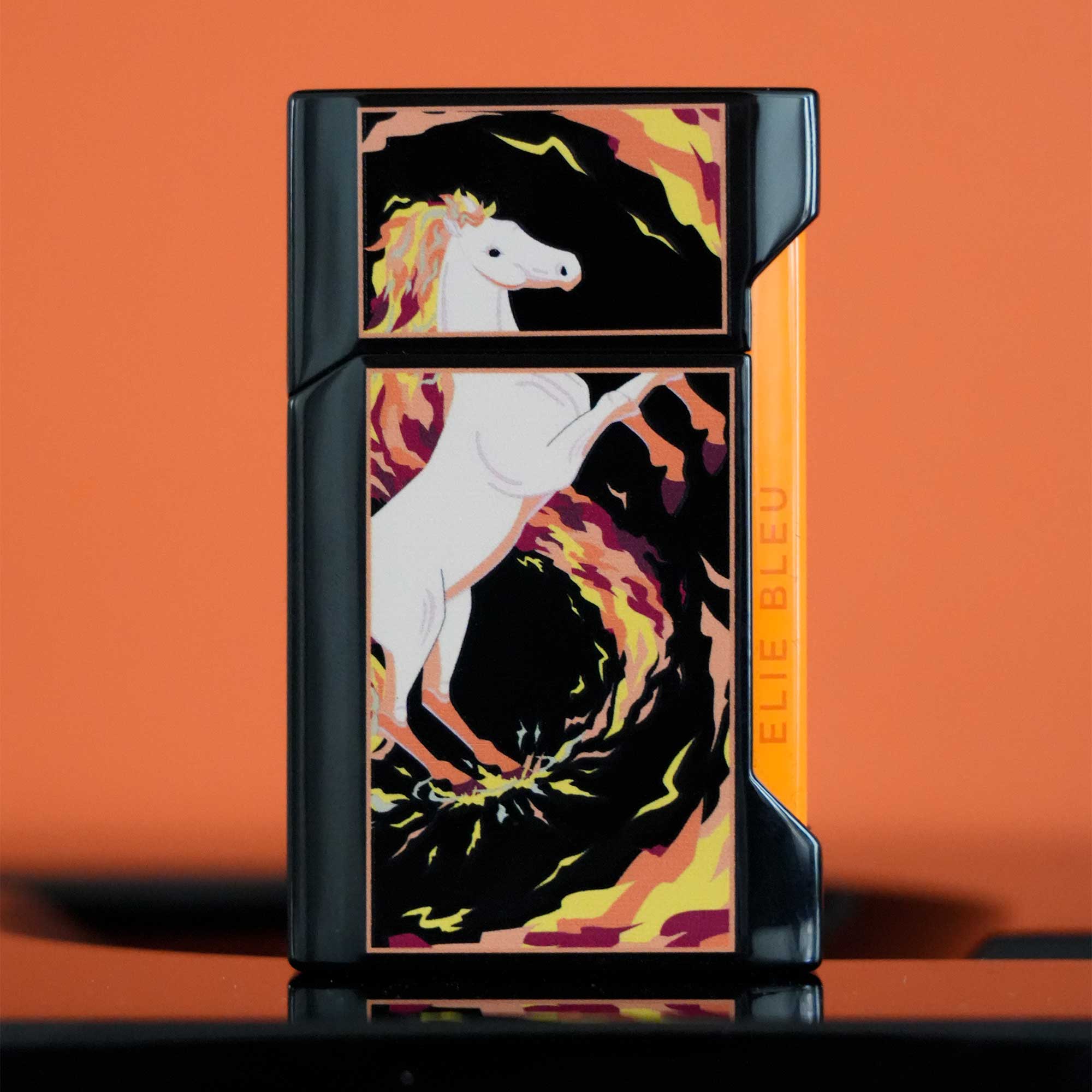 "Plano" - Cheval de Feu - Briquet de poche