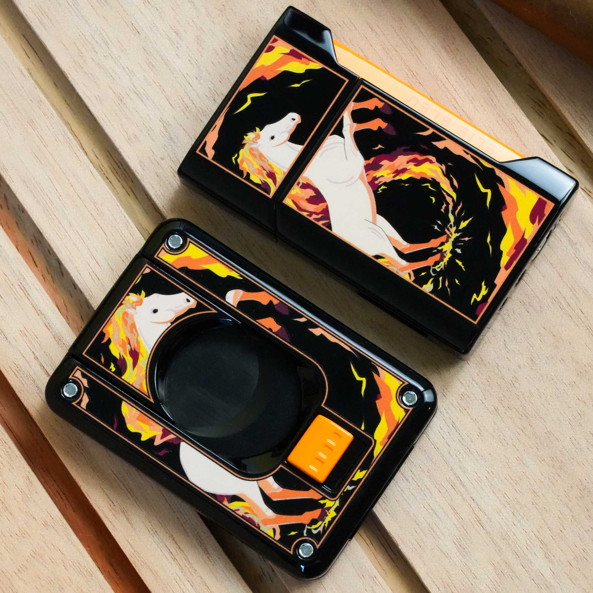 Coupe-Cigare Cheval de Feu - Double Lame