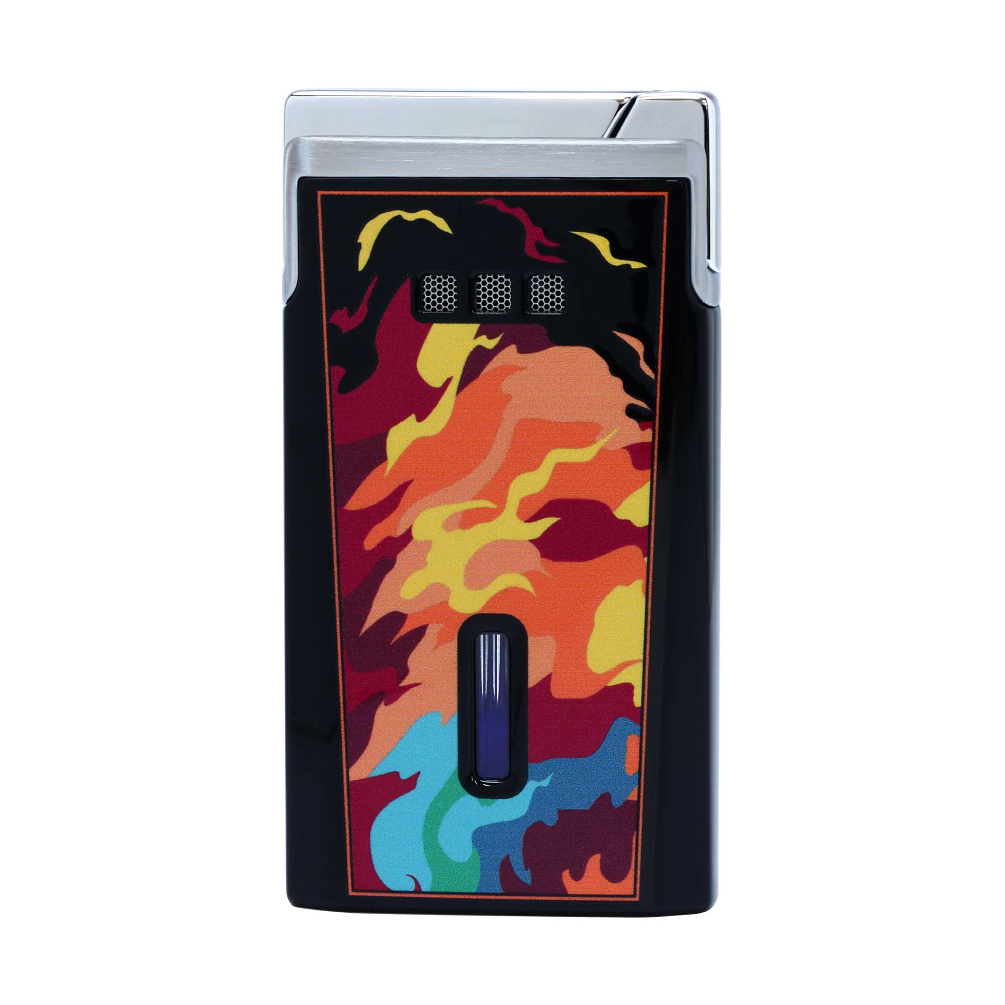 "J15" - Briquet cigare "Cheval de Feu" en laque