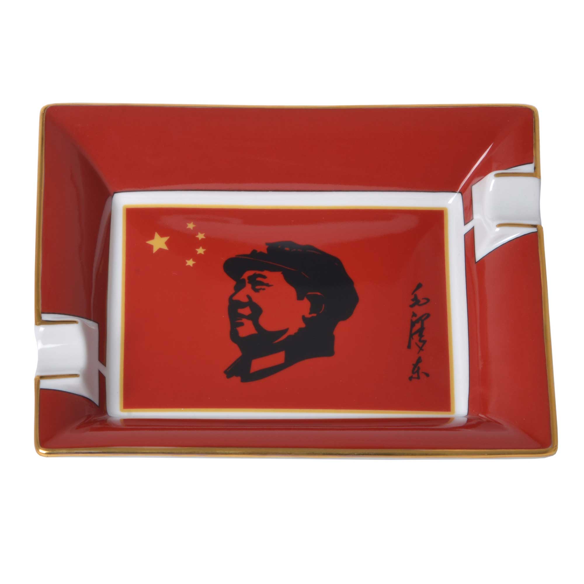 "Mao" - Cendrier en Porcelaine