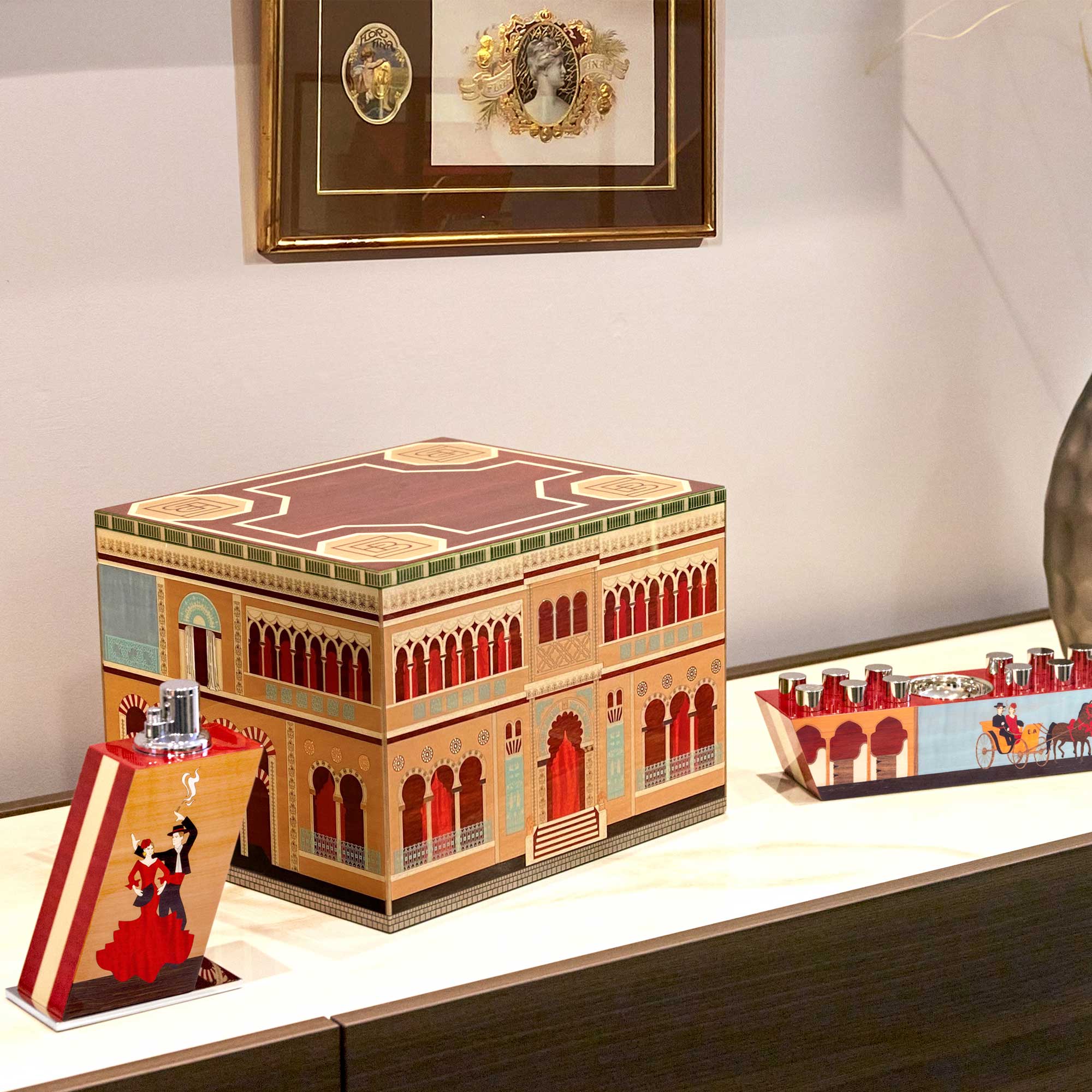 Grand Briquet de Table « Cienfuegos » – Collection Casa Cubana