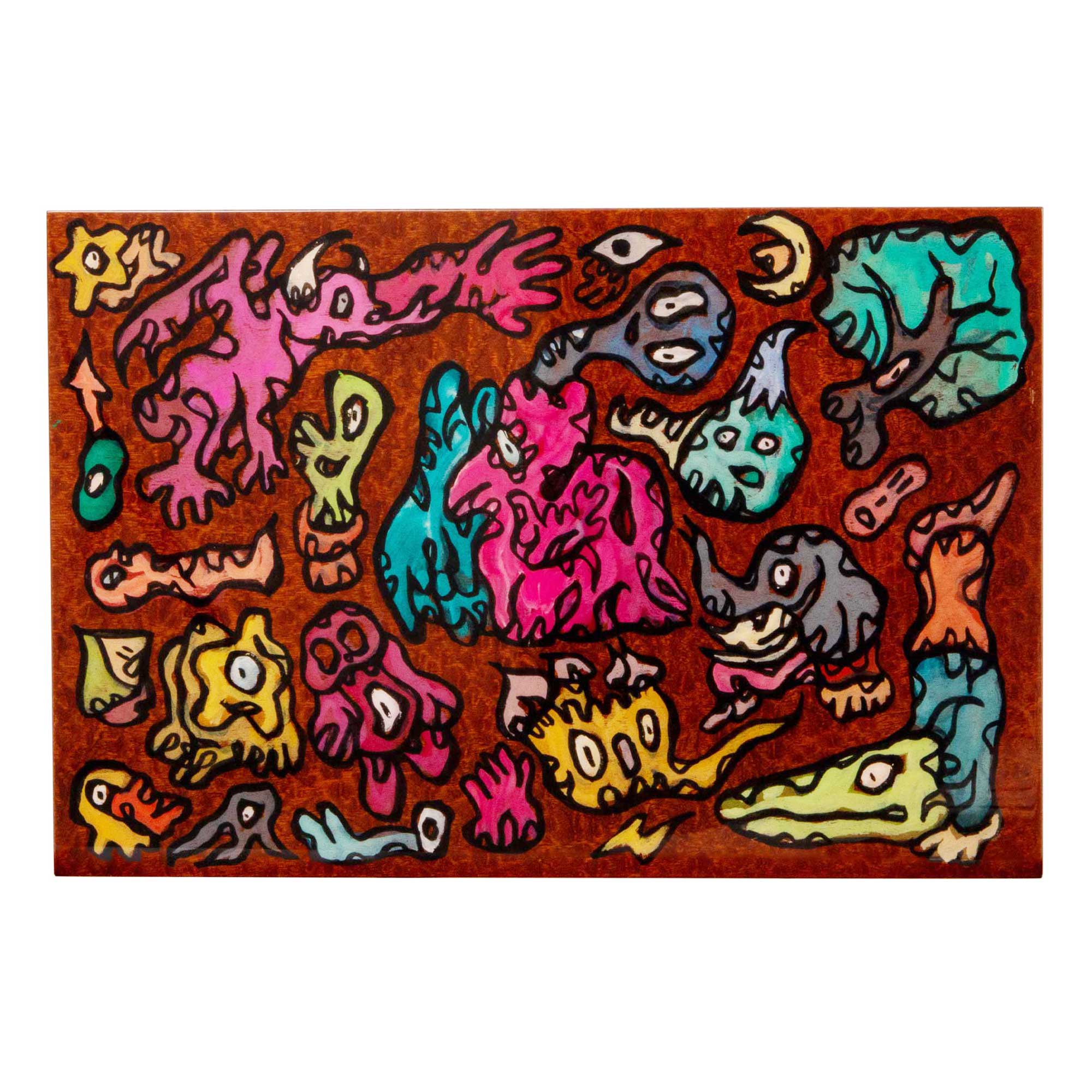 Coffret 110 cigares "Circus" par l'artiste Fabien Verschaere