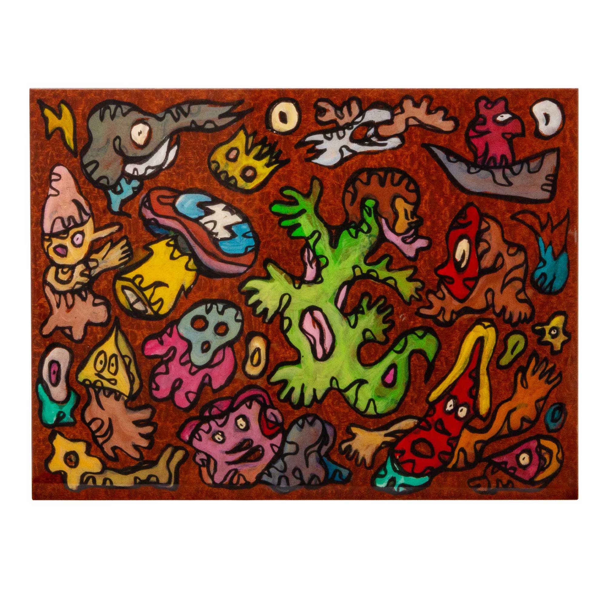 Coffret 200 cigares "Lost Dragon" par l'artiste Fabien Verschaere