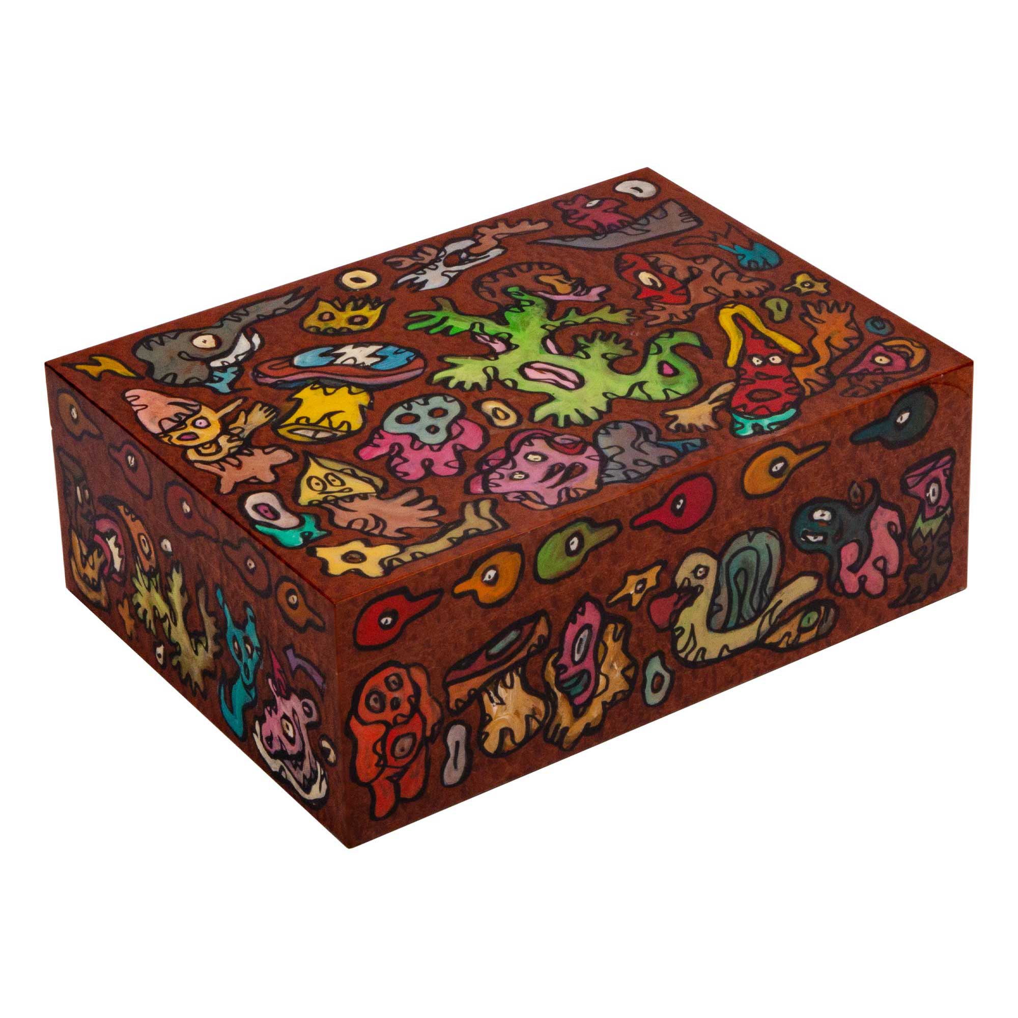 Coffret 200 cigares "Lost Dragon" par l'artiste Fabien Verschaere