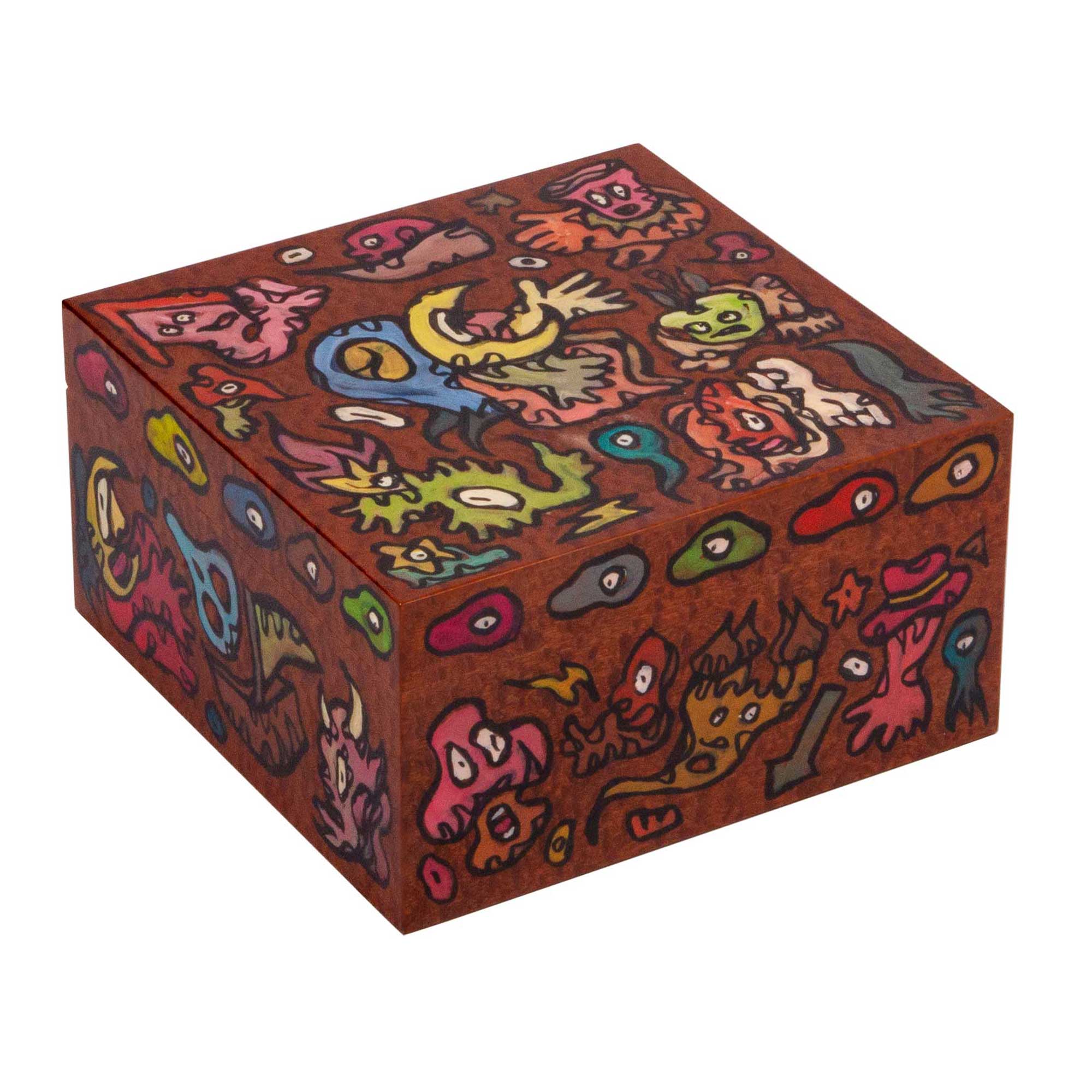 Coffret 75 cigares "Stolen Moon" par l'artiste Fabien Verschaere