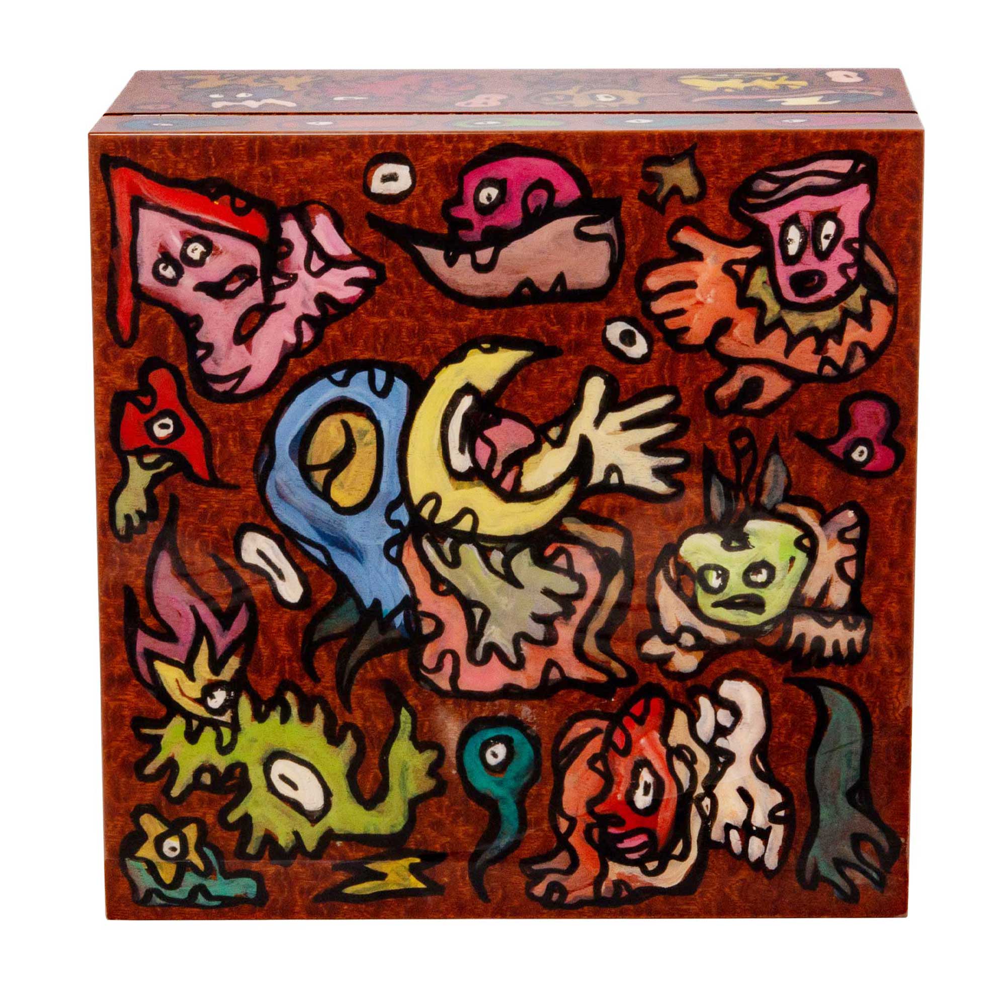 Coffret 75 cigares "Stolen Moon" par l'artiste Fabien Verschaere