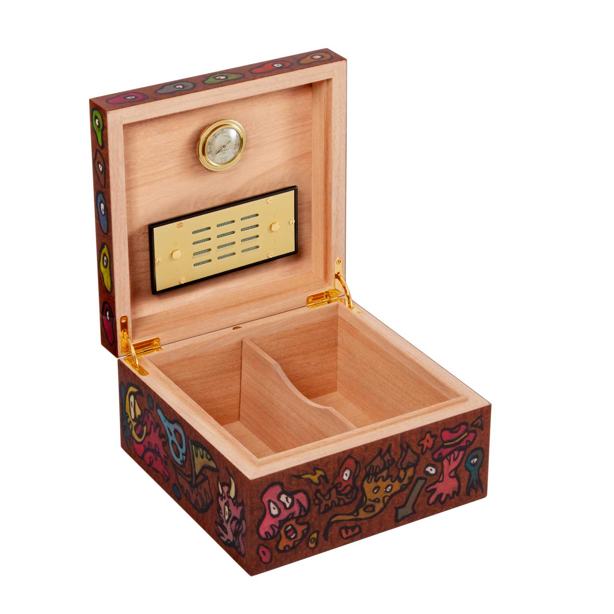 Coffret 75 cigares "Stolen Moon" par l'artiste Fabien Verschaere