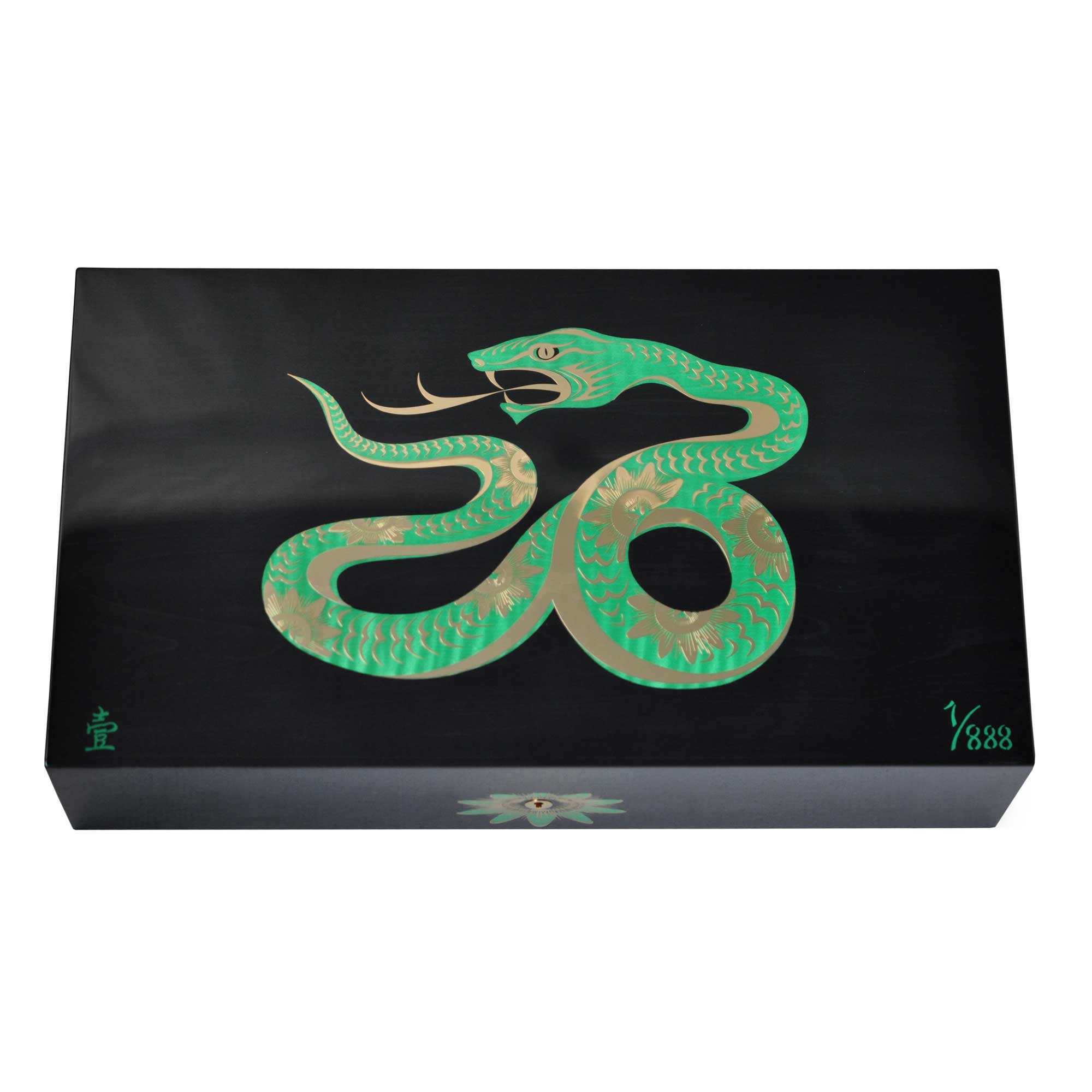 "Serpent" Noir - 110 Cigares