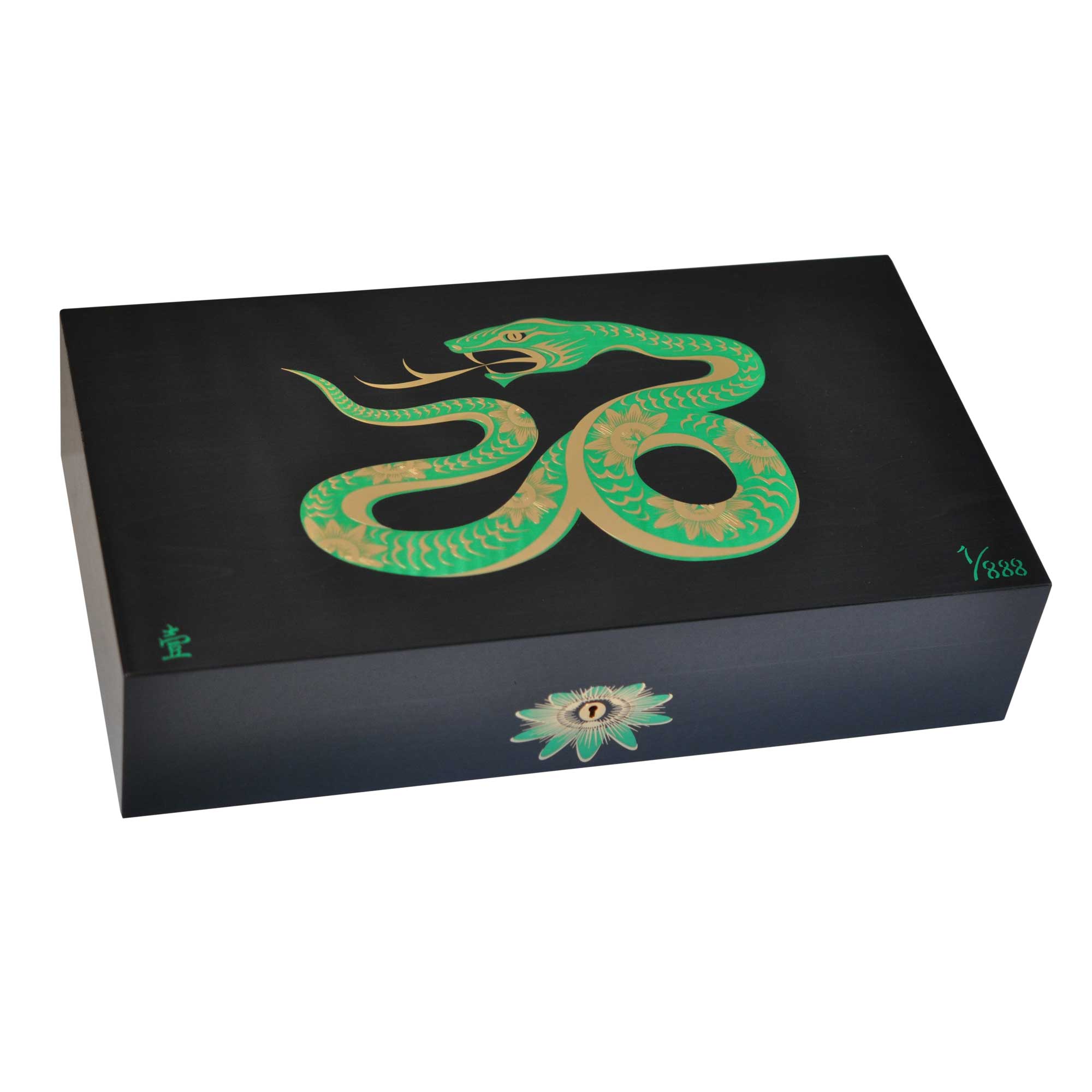 "Serpent" Noir - 110 Cigares