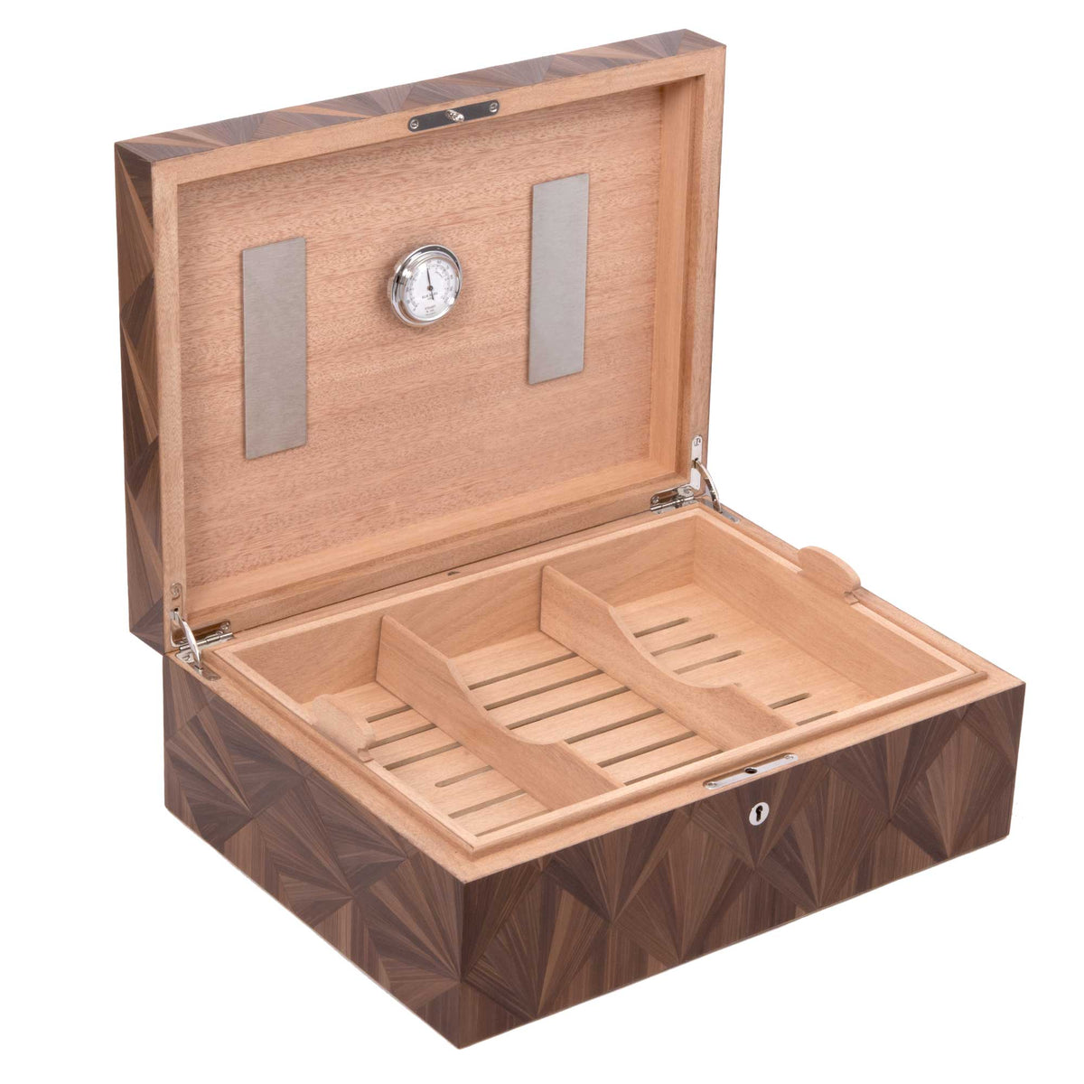 "Straw marquetry" Fan - 75 Cigars