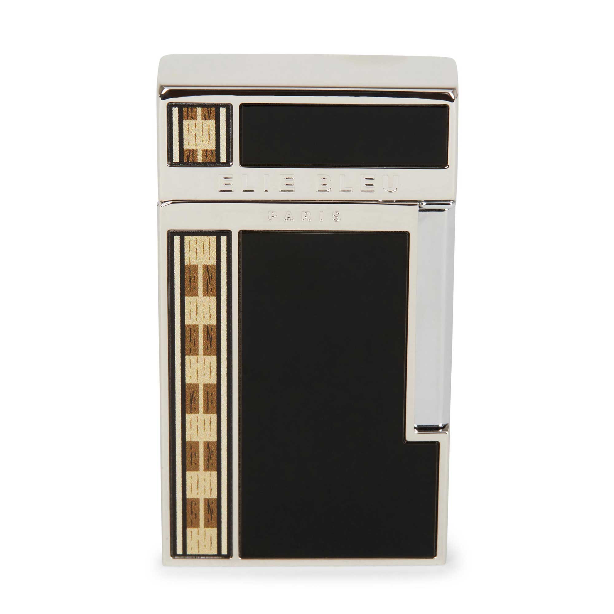 "Diamond Jetflame & Alba marquetry" - Pocket lighter