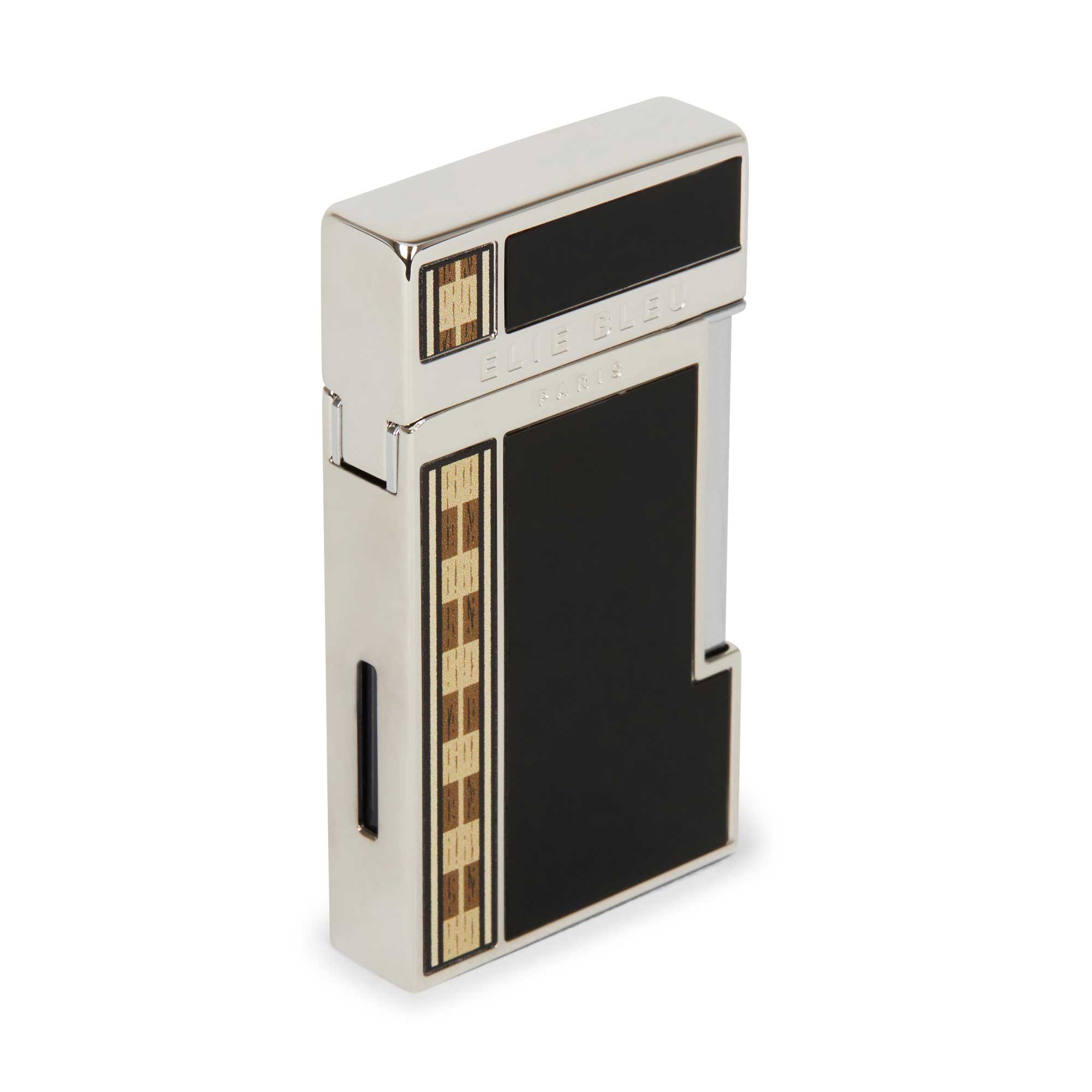 "Diamond Jetflame & Alba marquetry" - Pocket lighter