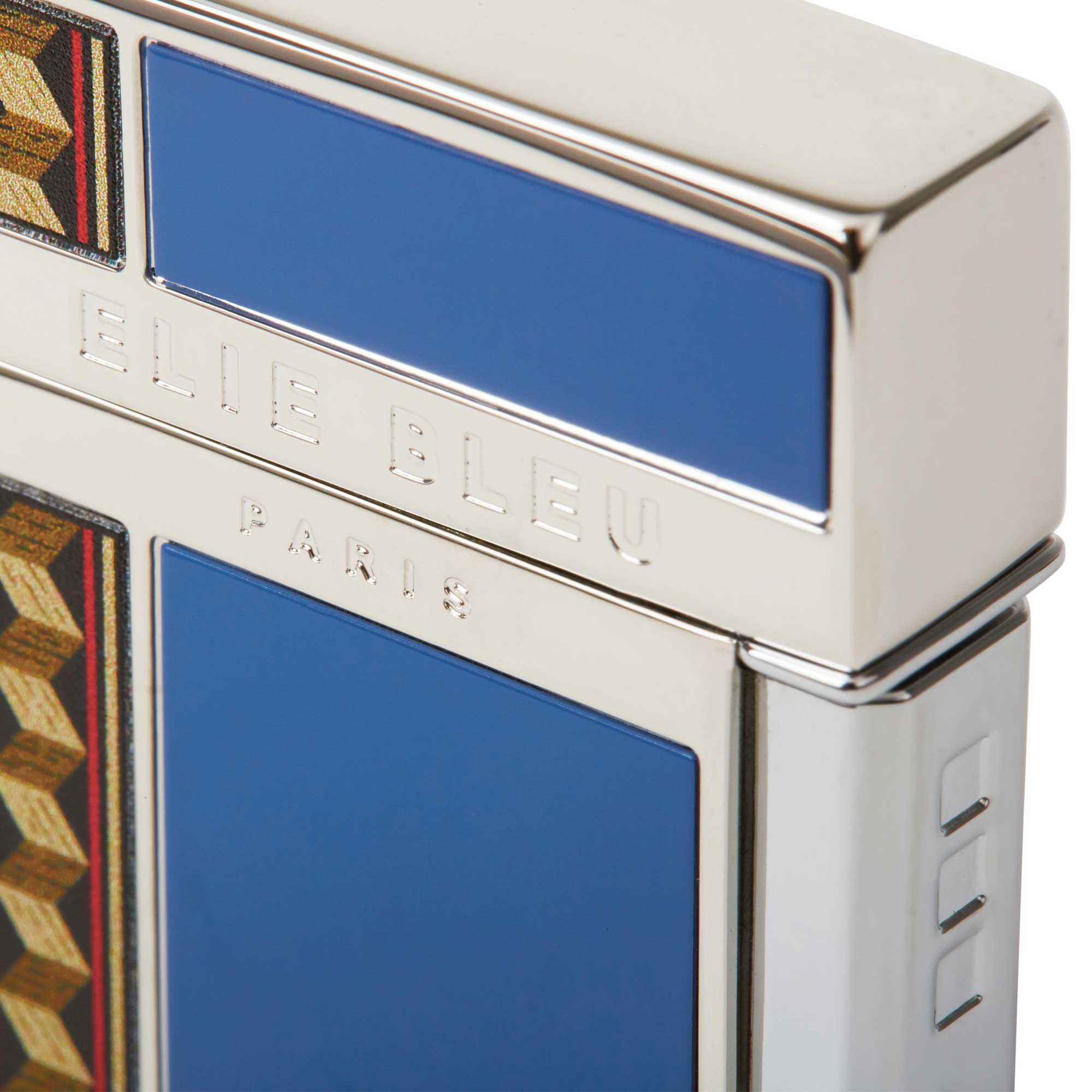 "Diamond Jetflame & Alba marquetry" - Pocket lighter