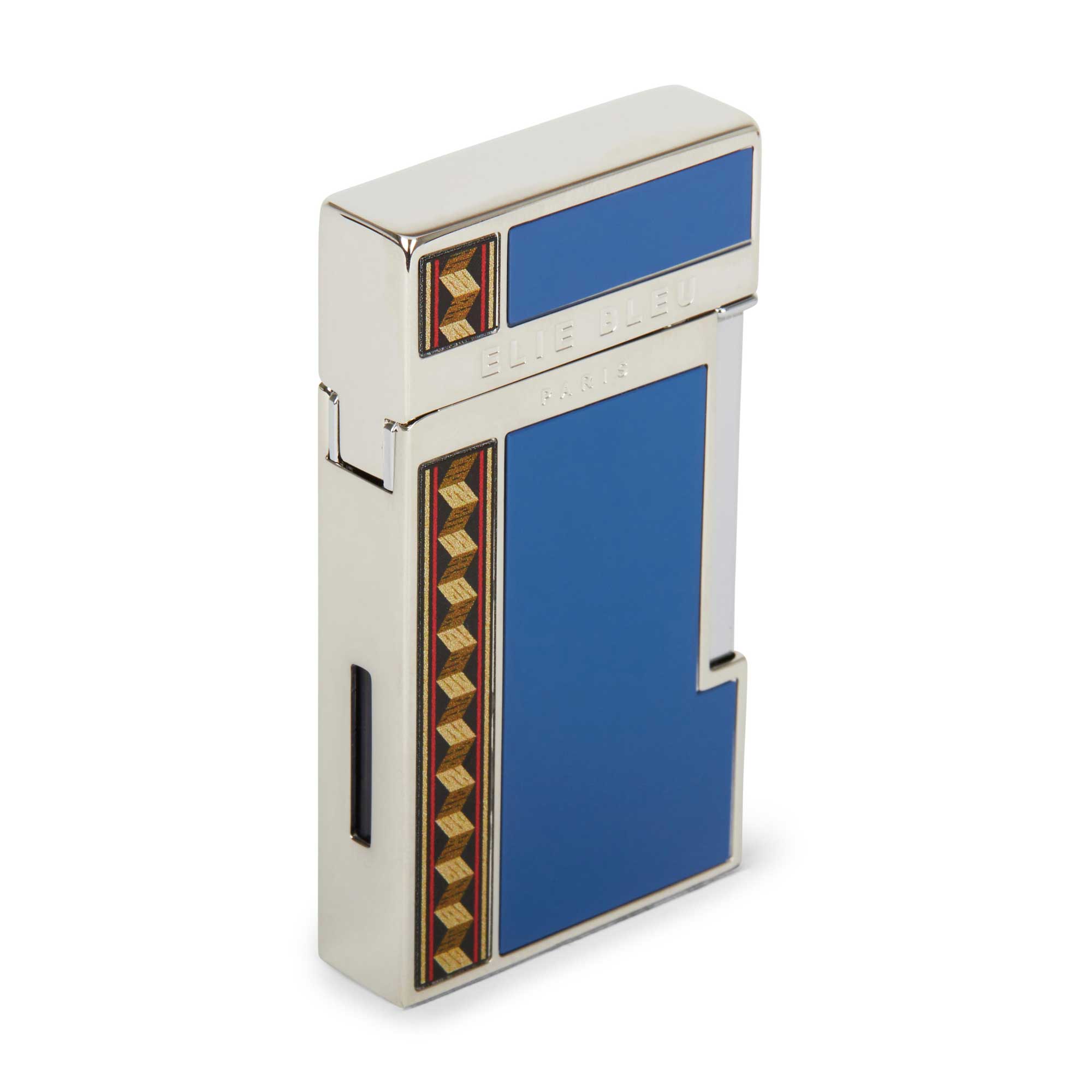 "Diamond Jetflame & Alba marquetry" - Pocket lighter