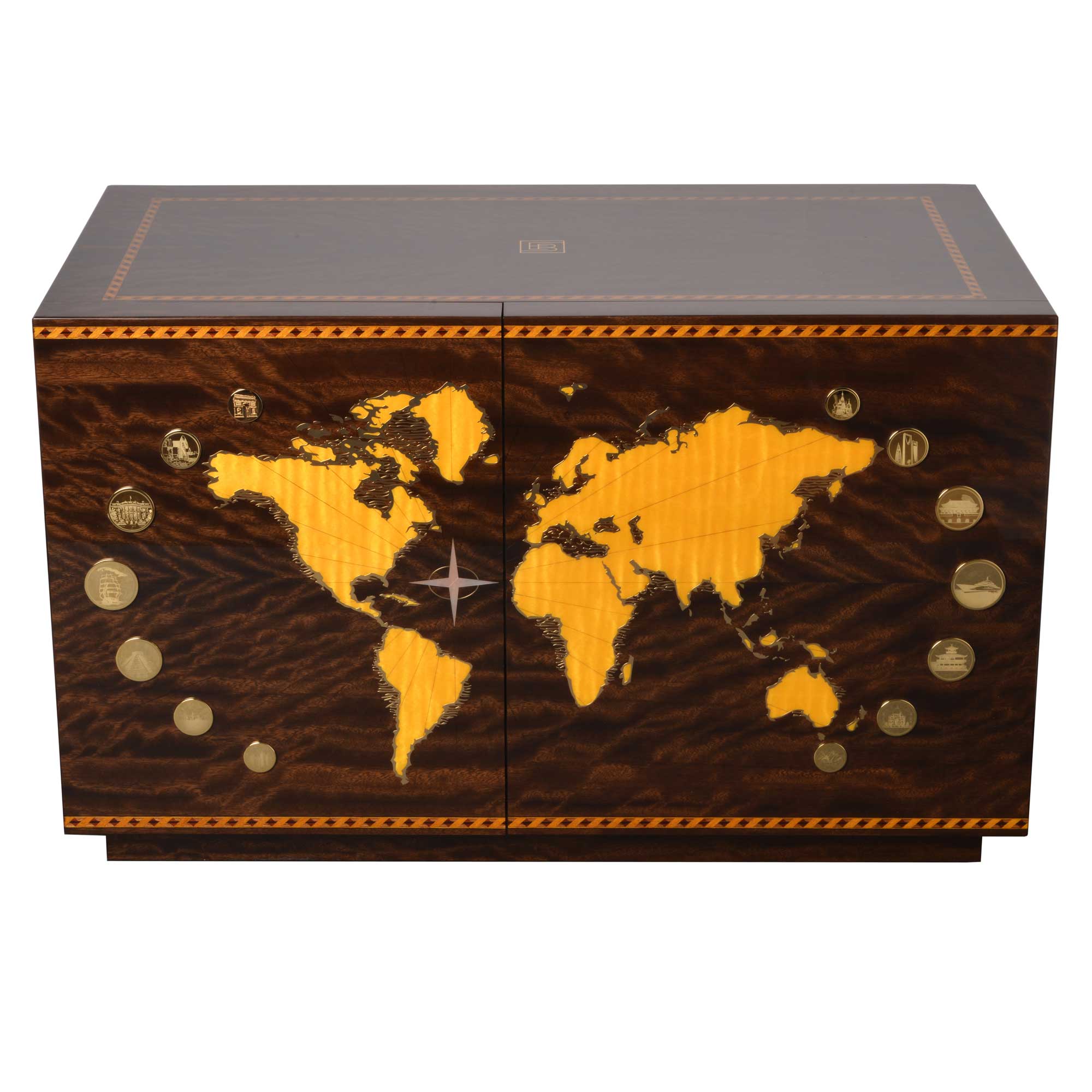 "45th anniversary Elie Bleu" - Cabinet 350 cigars