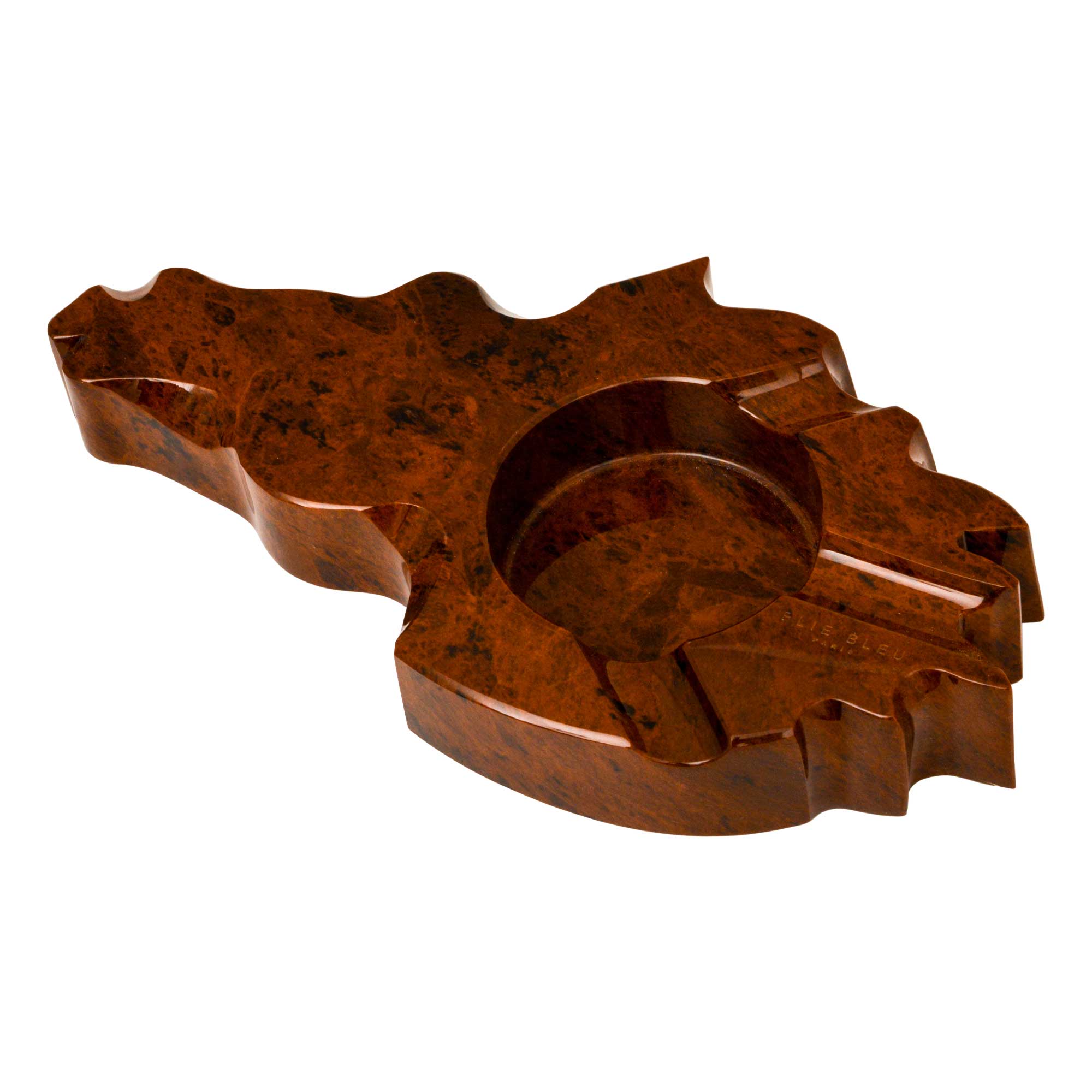 Cendrier “Cheval de Feu” en Obsidienne - Collection Vakar