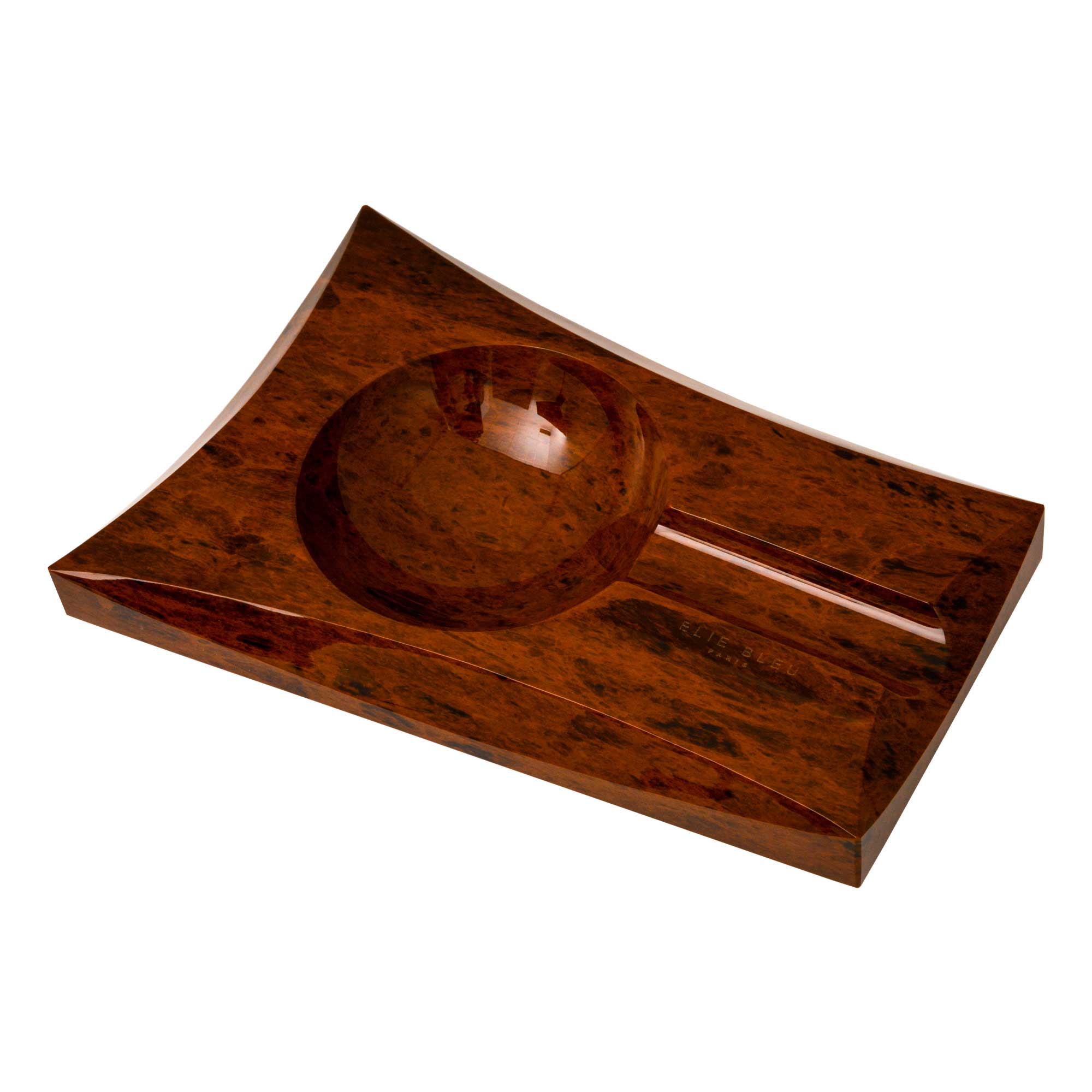 Cendrier “1 Cigare” en Obsidienne - Collection Vakar