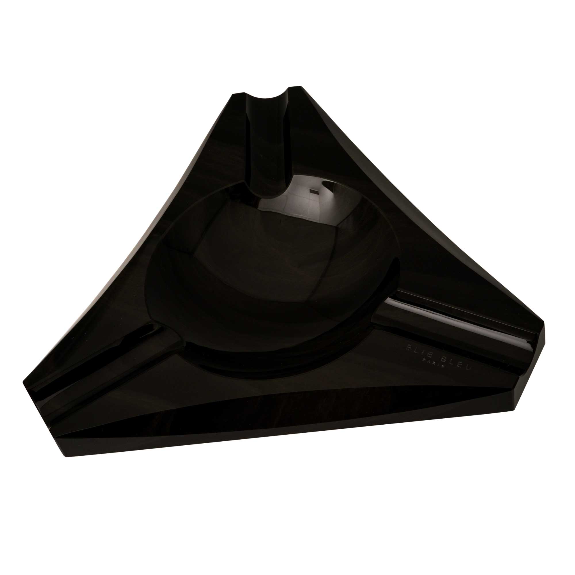 Luxury cigar ashtray​ in wood, porcelain | Elie Bleu