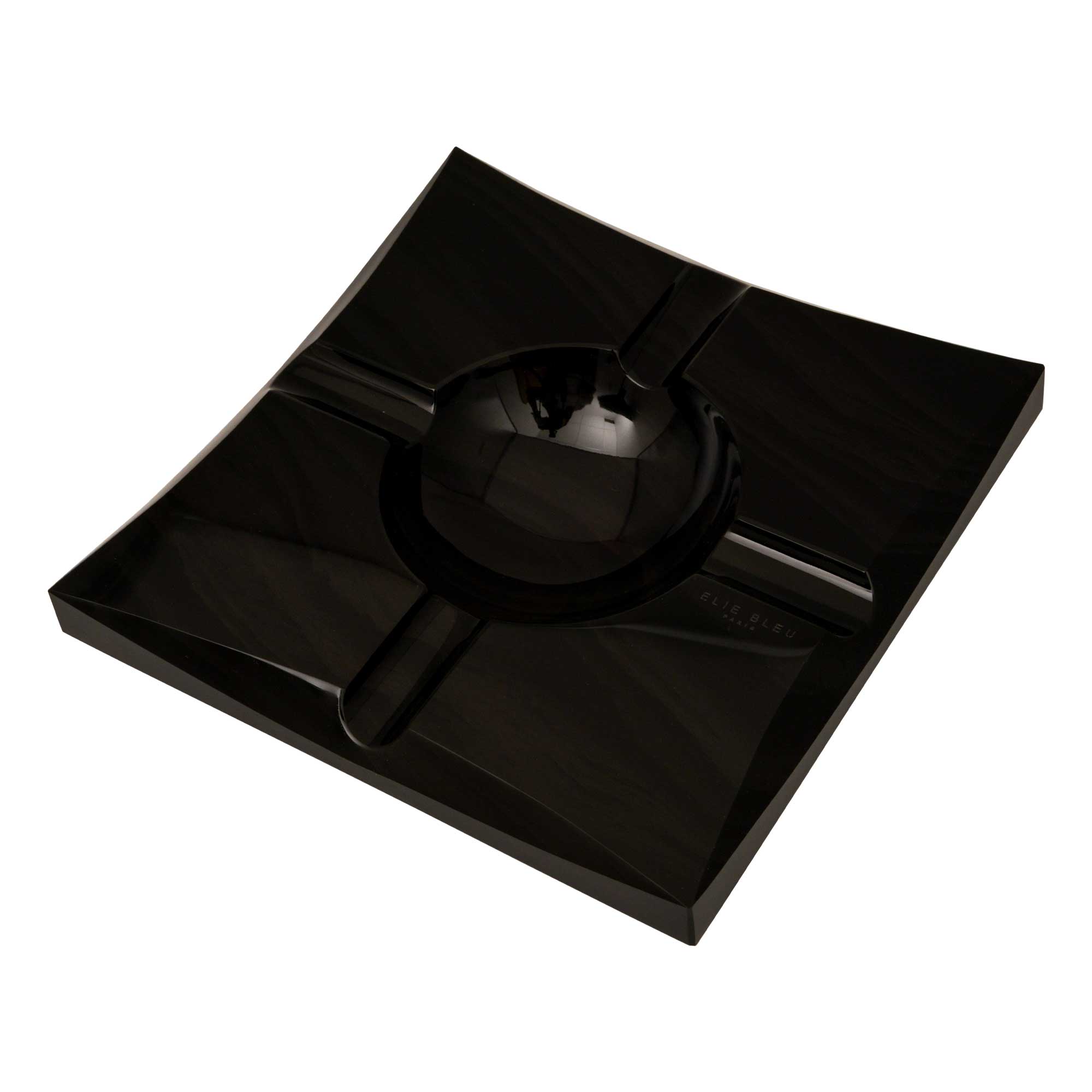 Cendrier “4 Cigares” en Obsidienne - Collection Vakar