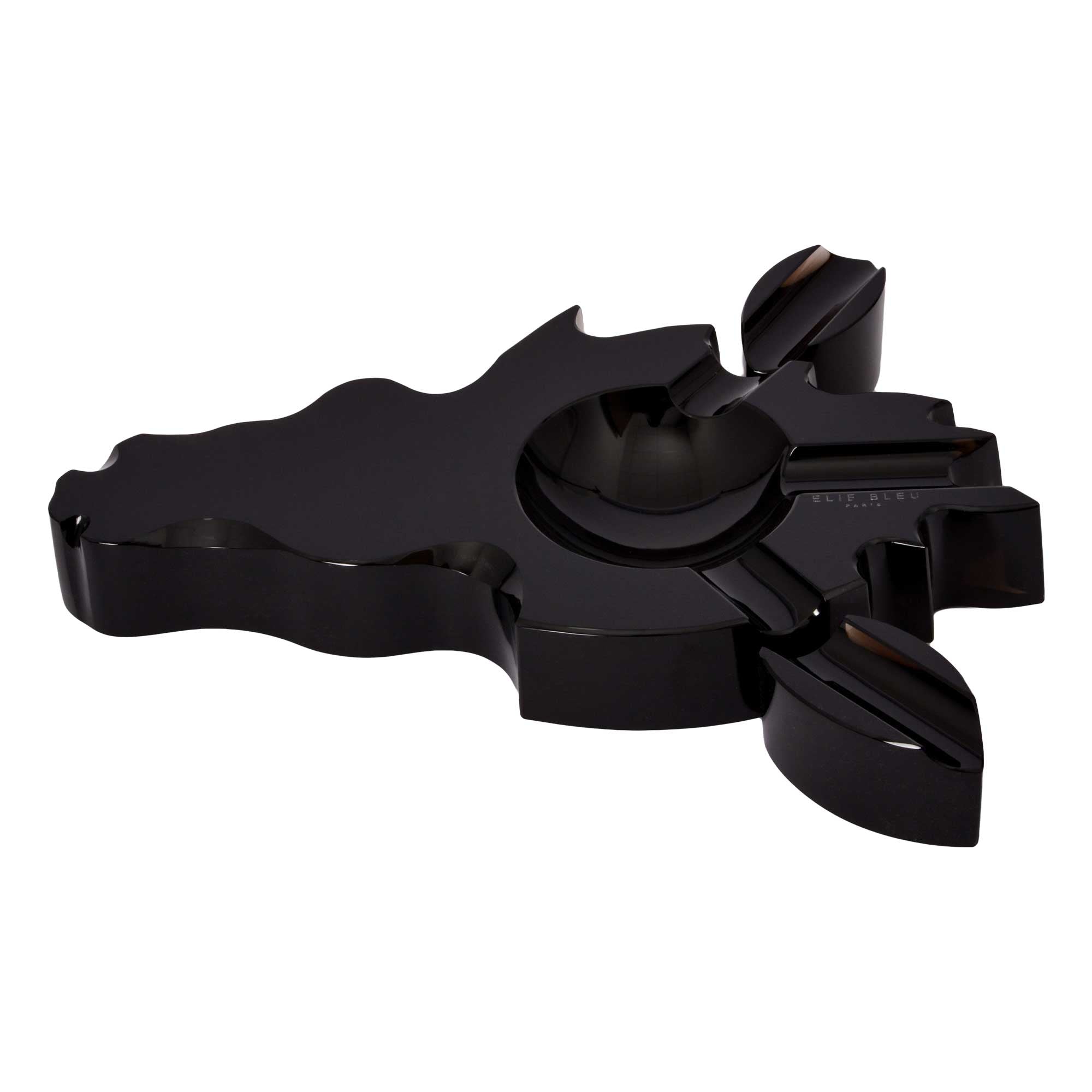 Cendrier “Cheval de Feu” en Obsidienne - Collection Vakar