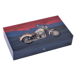 "Motorbike" - Bleu - 110 Cigares - Elie Bleu