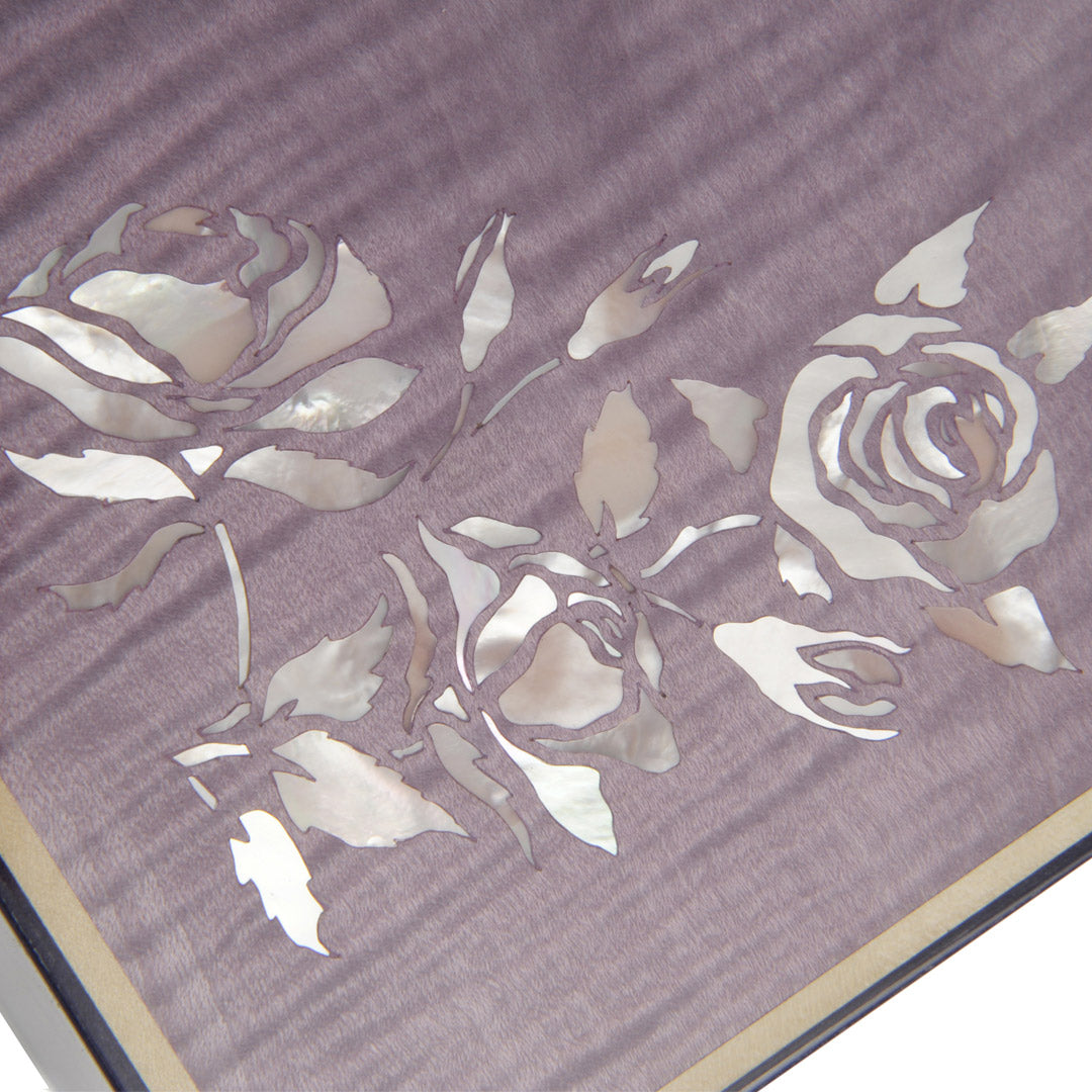 "Marqueterie de Nacre" - Coffret à Bijoux - Grande Taille - Elie Bleu