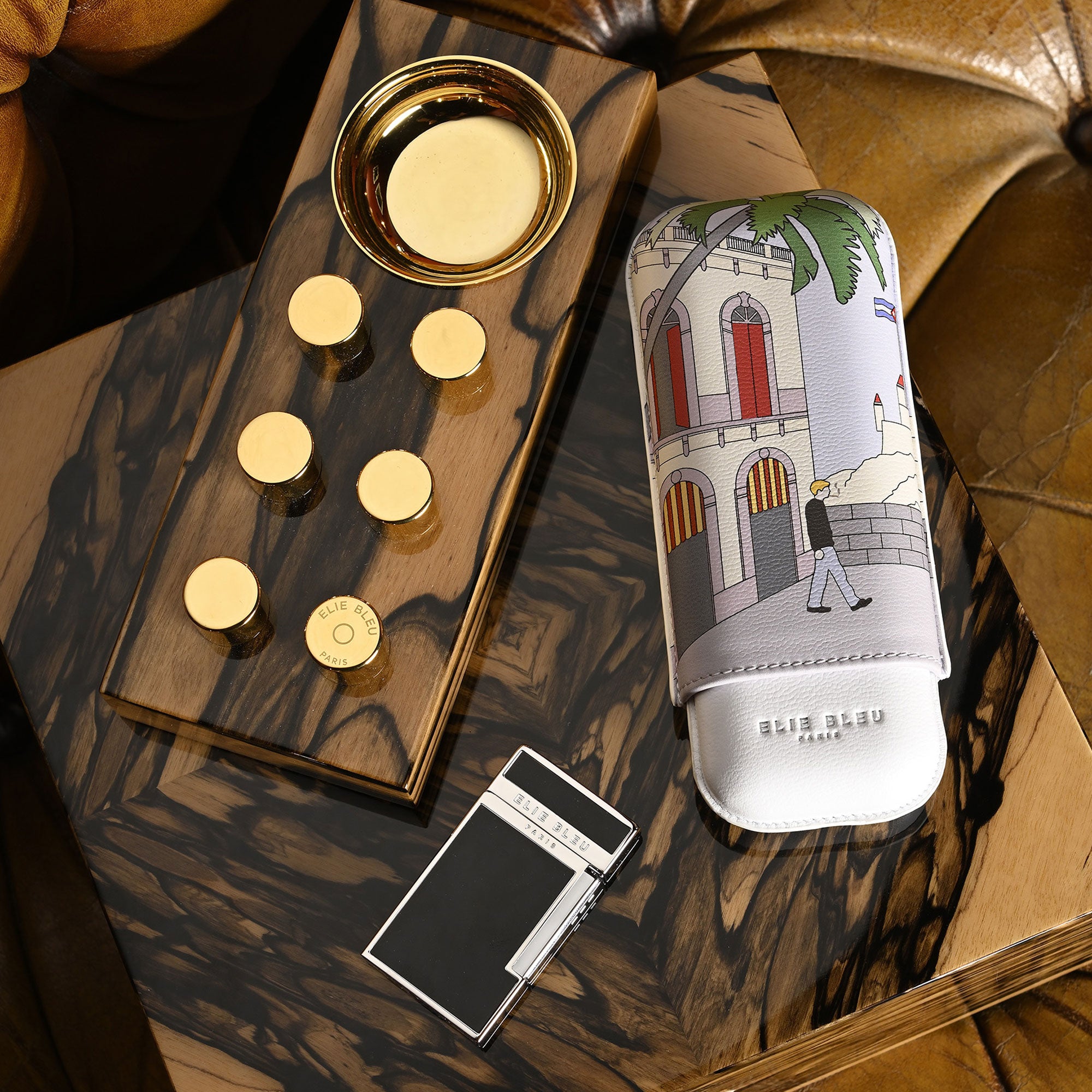 Bicolor Pocket Cigar Lighter