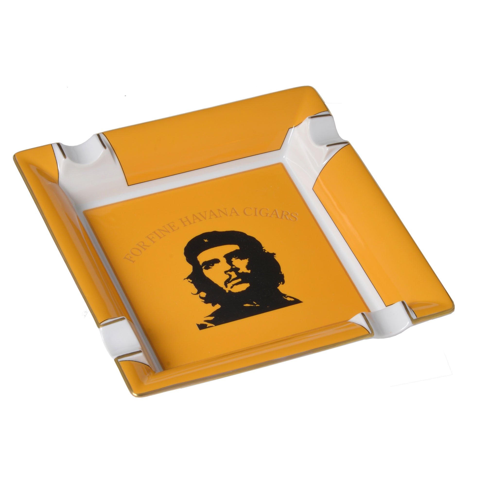 Luxury cigar ashtray​ in wood, porcelain | Elie Bleu